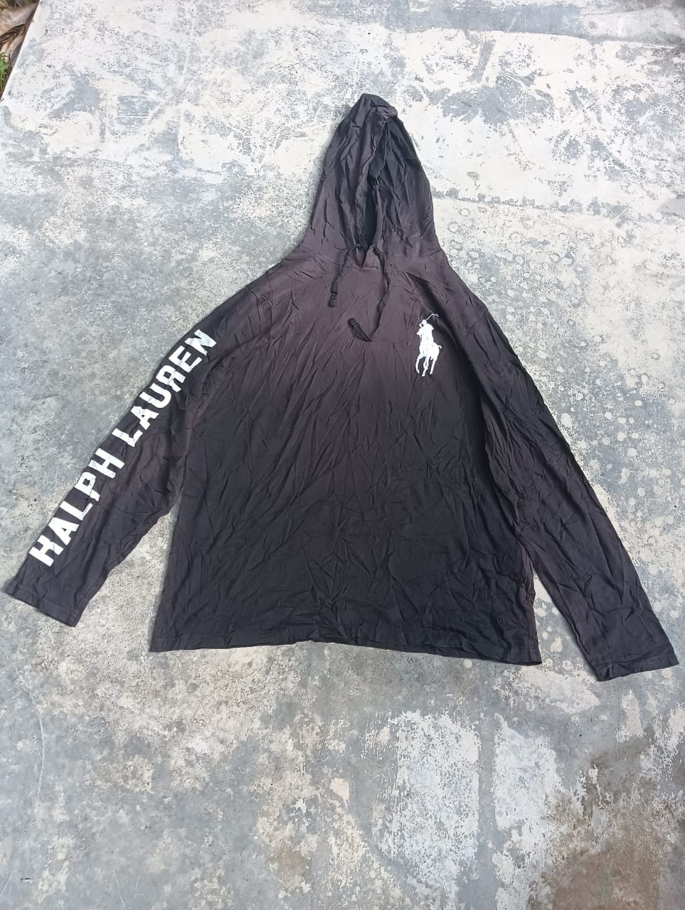 Polo Ralph Lauren × Vintage Polo Ralph Lauren sun faded long sleeves hoodie shirt Size US M / EU 48-50 / 2 - 2 Thumbnail