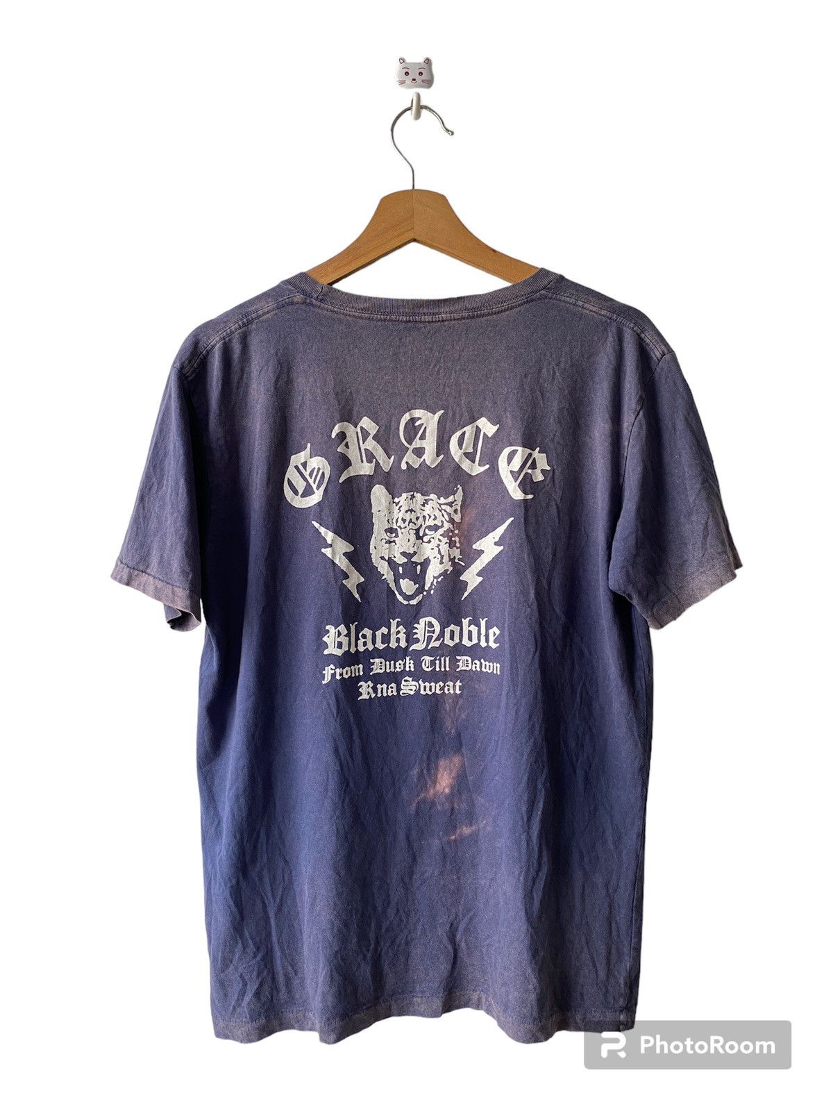 If Six Was Nine × Japanese Brand 1990s - Rna Inc Slang Grave Design T Shirt Size US M / EU 48-50 / 2 - 2 Thumbnail