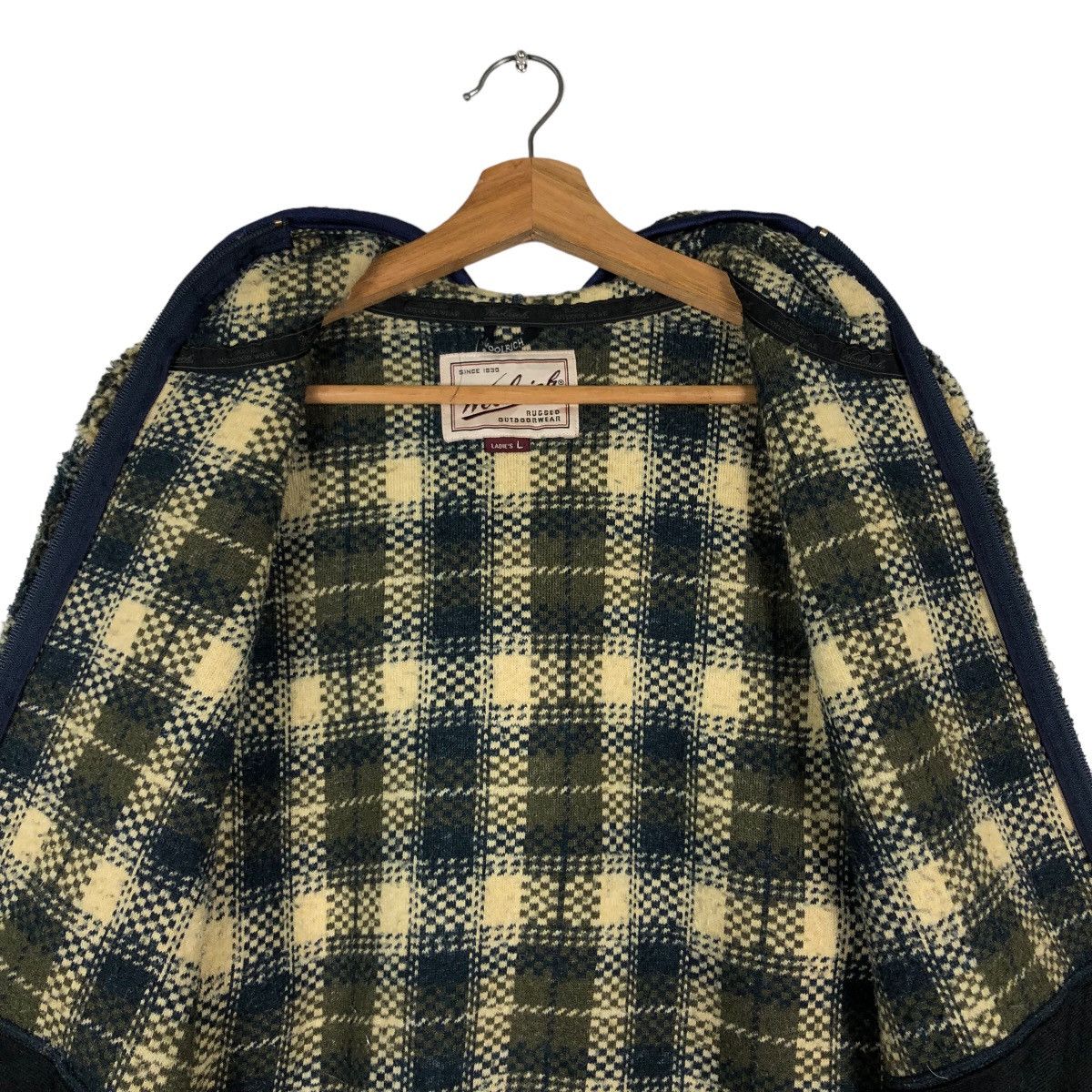 Woolrich Woolen Mills 🔥90’s Vintage Woolrich Jacket Tartan Design Hoodie Size L / US 10 / IT 46 - 12 Thumbnail