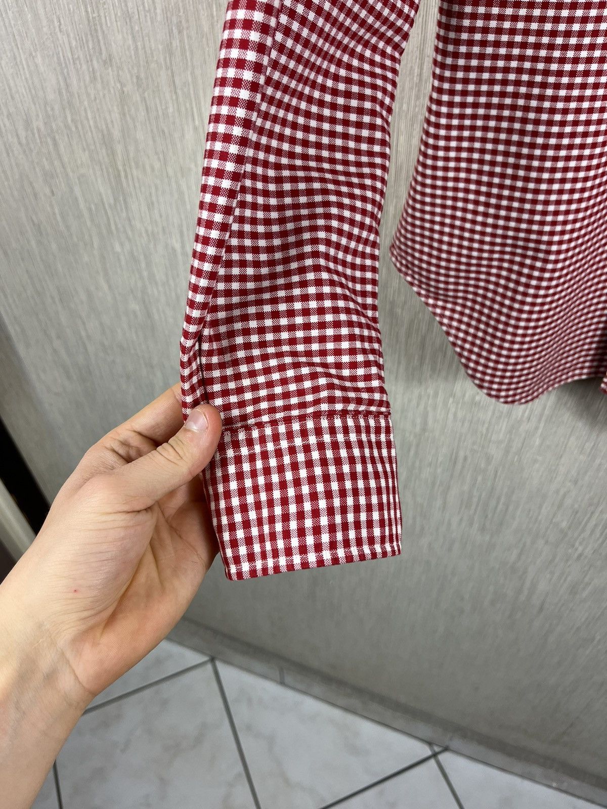 Ralph Lauren × Ralph Lauren Sport × Vintage Vintage Ralph Lauren Sport gingham classic shirt checked Size M / US 6-8 / IT 42-44 - 15 Thumbnail