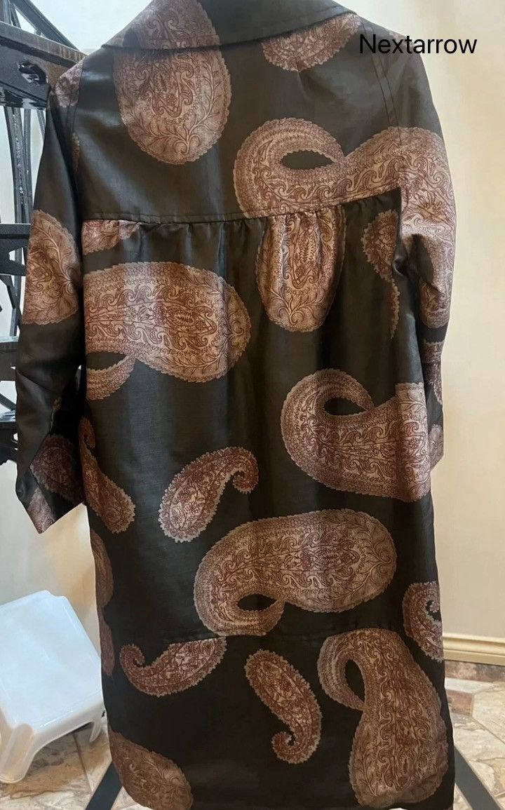 Dries Van Noten Dries van noten flower silk trench coat 2412-Nextarrow Size US S / EU 44-46 / 1 - 2 Thumbnail