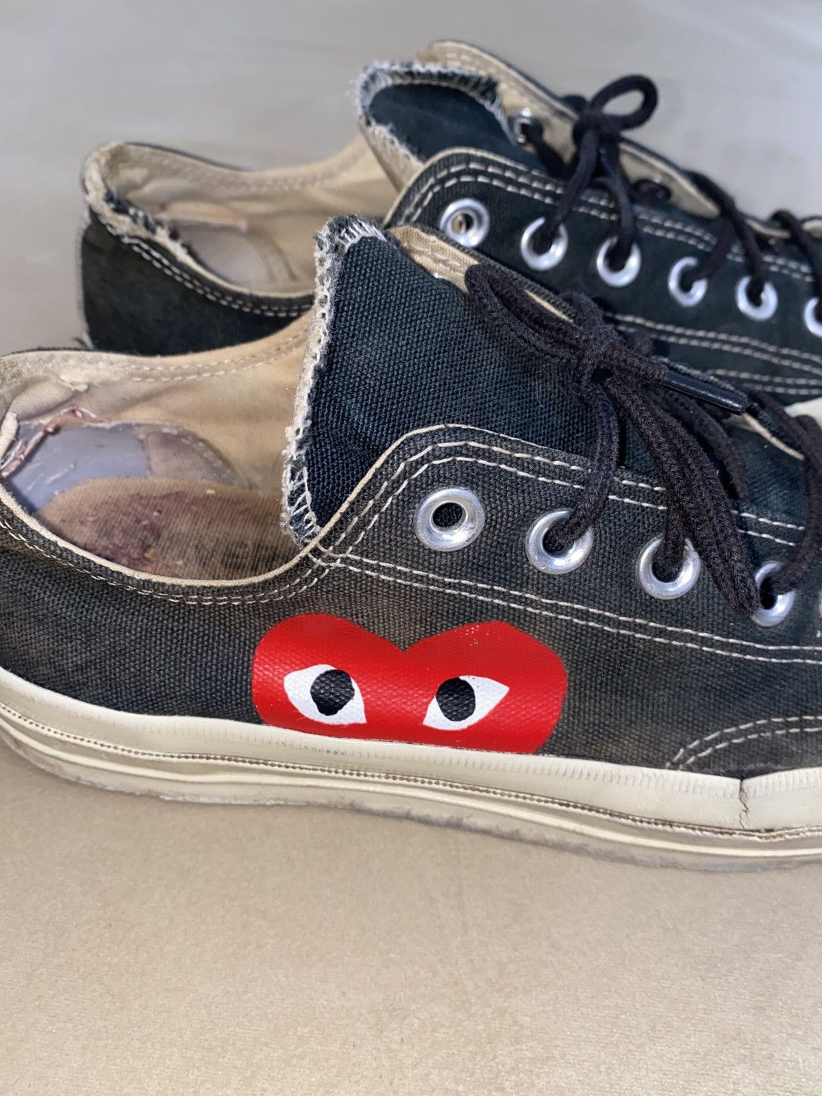 Comme des Garcons PLAY × Converse Converse x Comme des Garcons Play (Women’s) Size US 8 / IT 38 - 4 Thumbnail