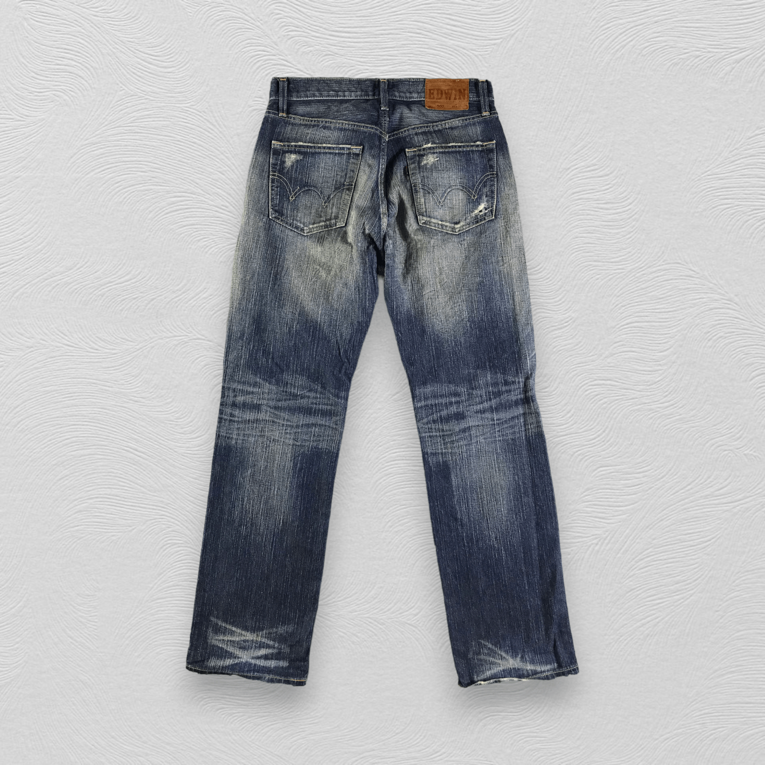 Edwin Vintage Edwin 503 Jeans Distressed Denim KJ2946 Size US 32 / EU 48 - 2 Thumbnail