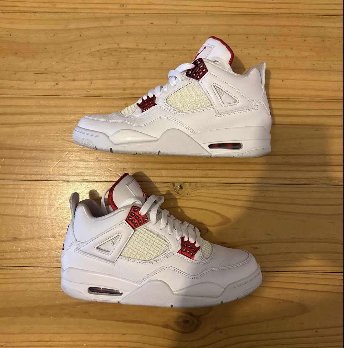 Jordan Brand Air Jordan 4 Retro ‘Red Metallic’ Size US 8 / EU 41 - 1 Thumbnail