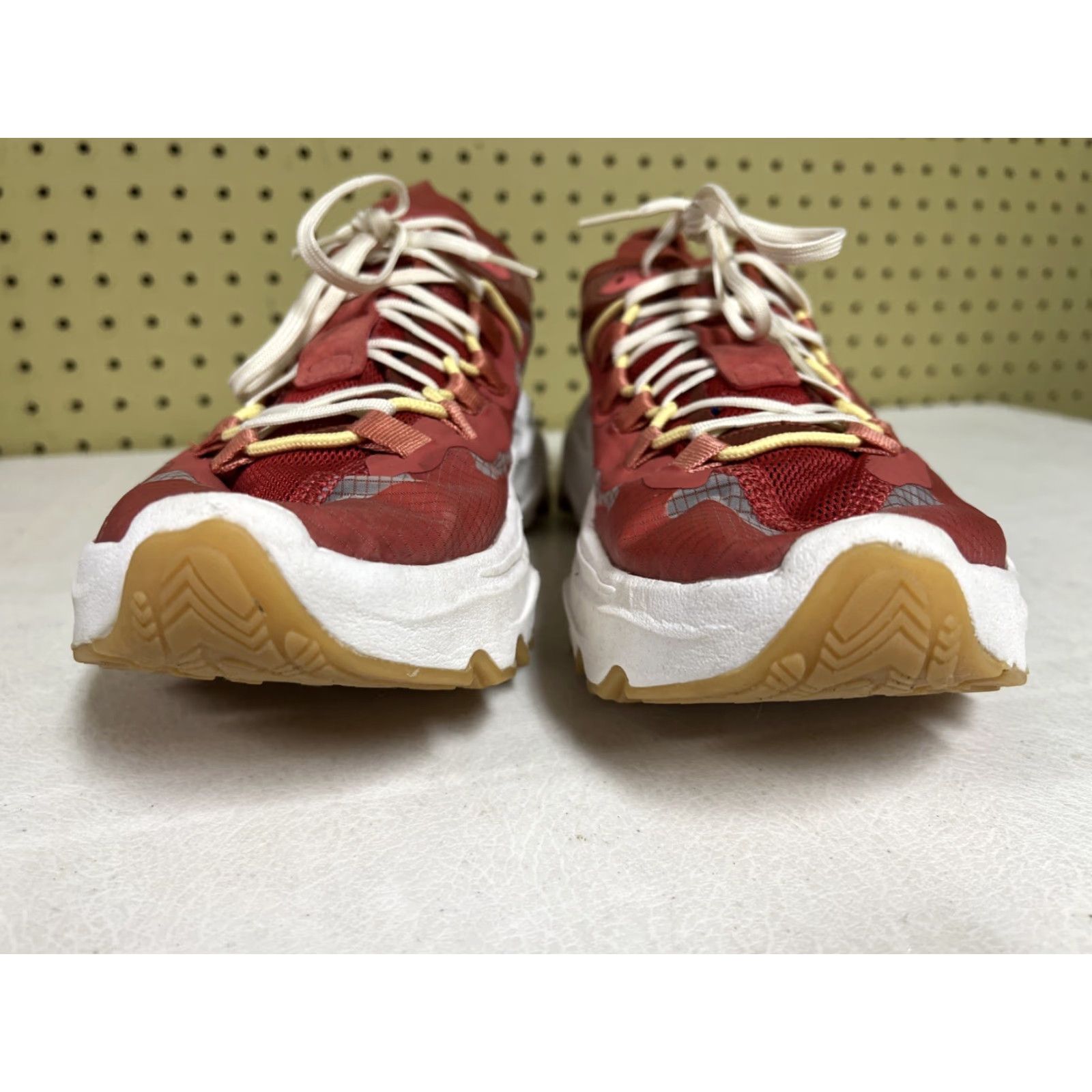 SOREL Sorel Kinetic Breakthru Tech Lace Sneaker Red 12 Women Shoe Lace Up Size US 10 / IT 40 - 4 Thumbnail