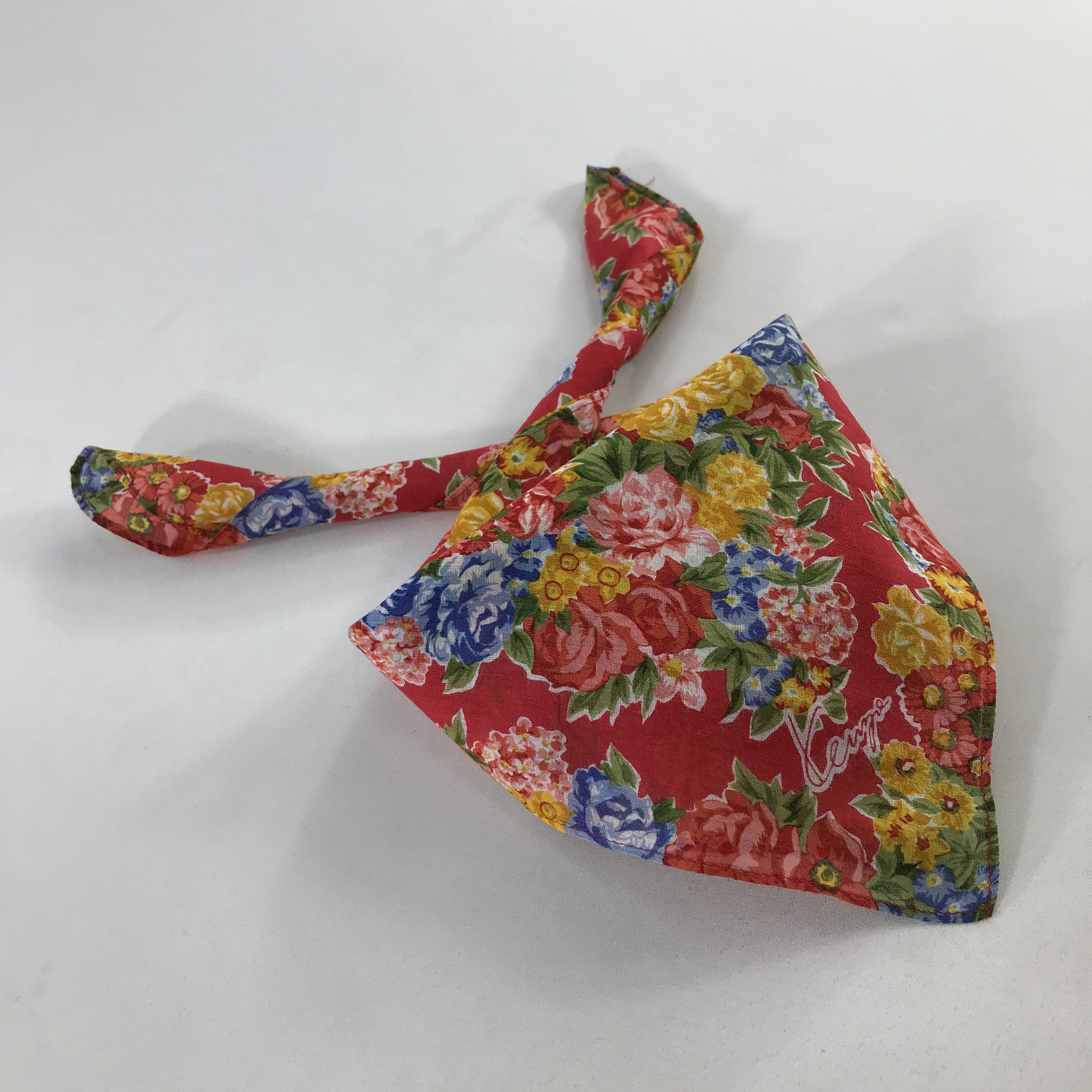 Kenzo × Vintage Kenzo Bandana / Handkerchief / Neckerchief - S1086 Size ONE SIZE - 4 Thumbnail
