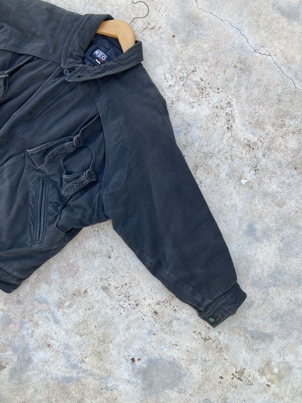 Seditionaries Neo Blood Tokyo Utility Bondage Bomber Jacket Size US L / EU 52-54 / 3 - 8 Thumbnail