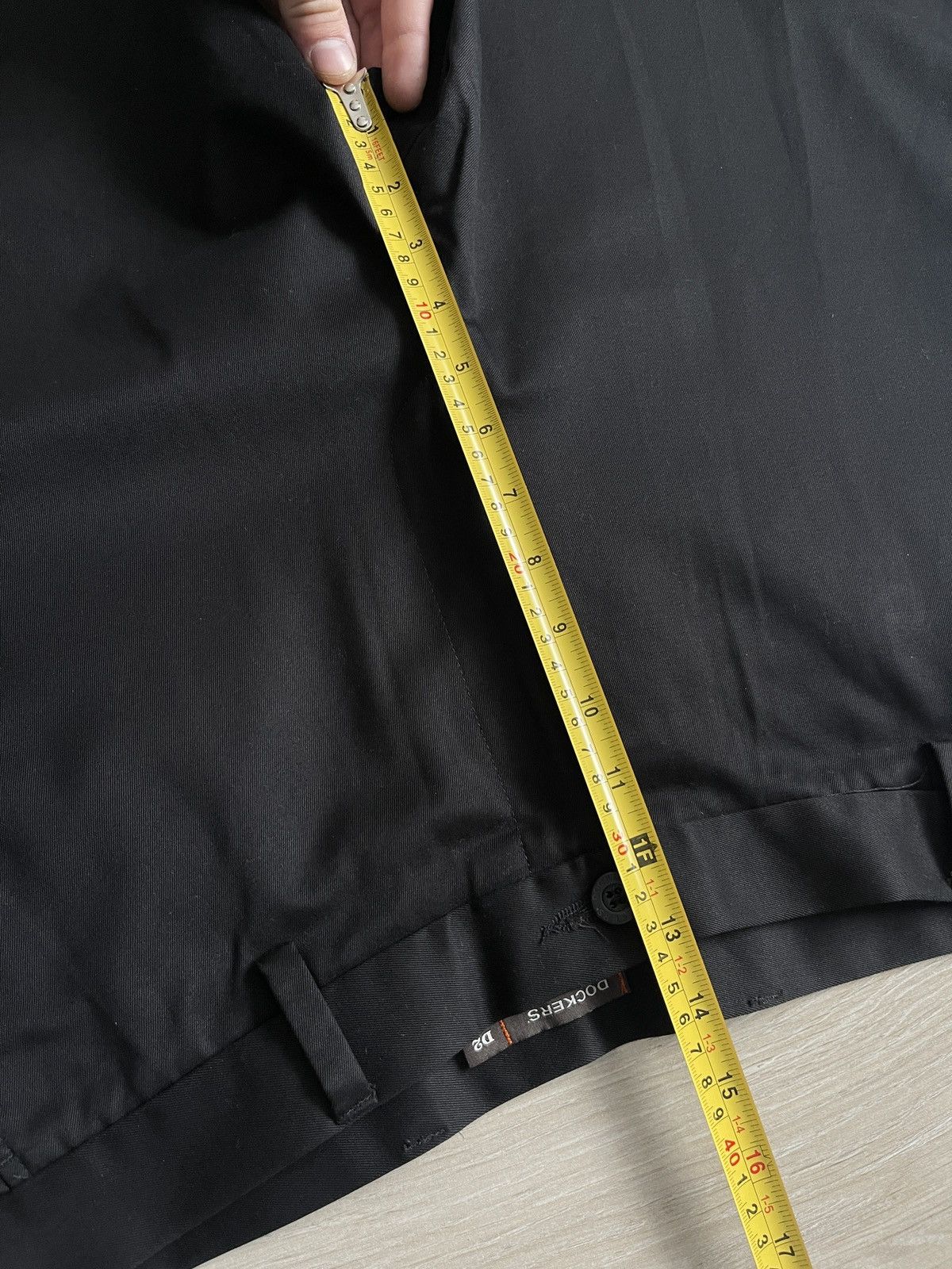Dockers Dockers D2 Straight Fit Chinos Black 36x34 Size US 36 / EU 52 - 9 Thumbnail