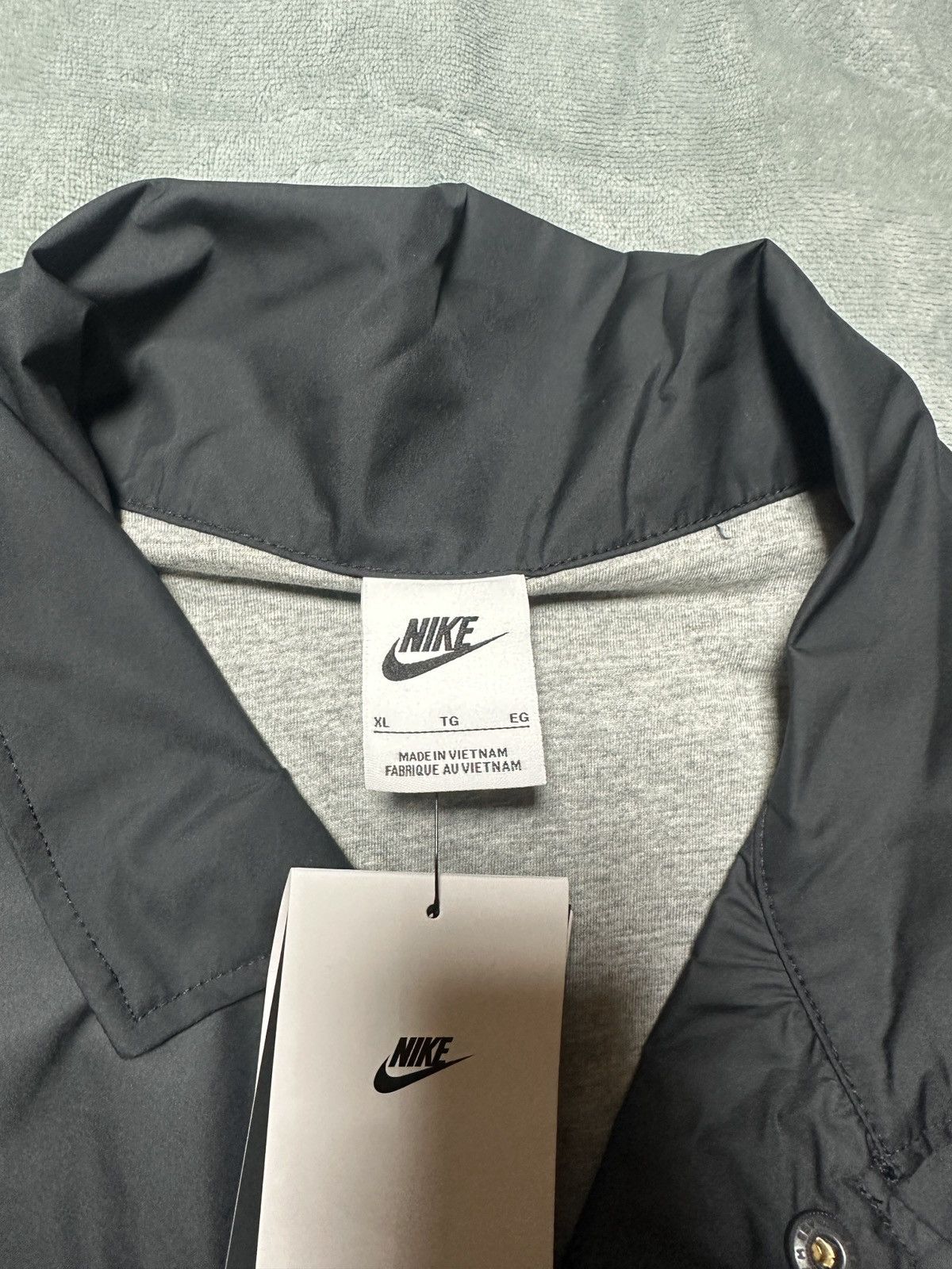 Nike NEW Sz 2XL Nike French Terry Jacket black/white W/ Lightning Size US XL / EU 56 / 4 - 13 Thumbnail
