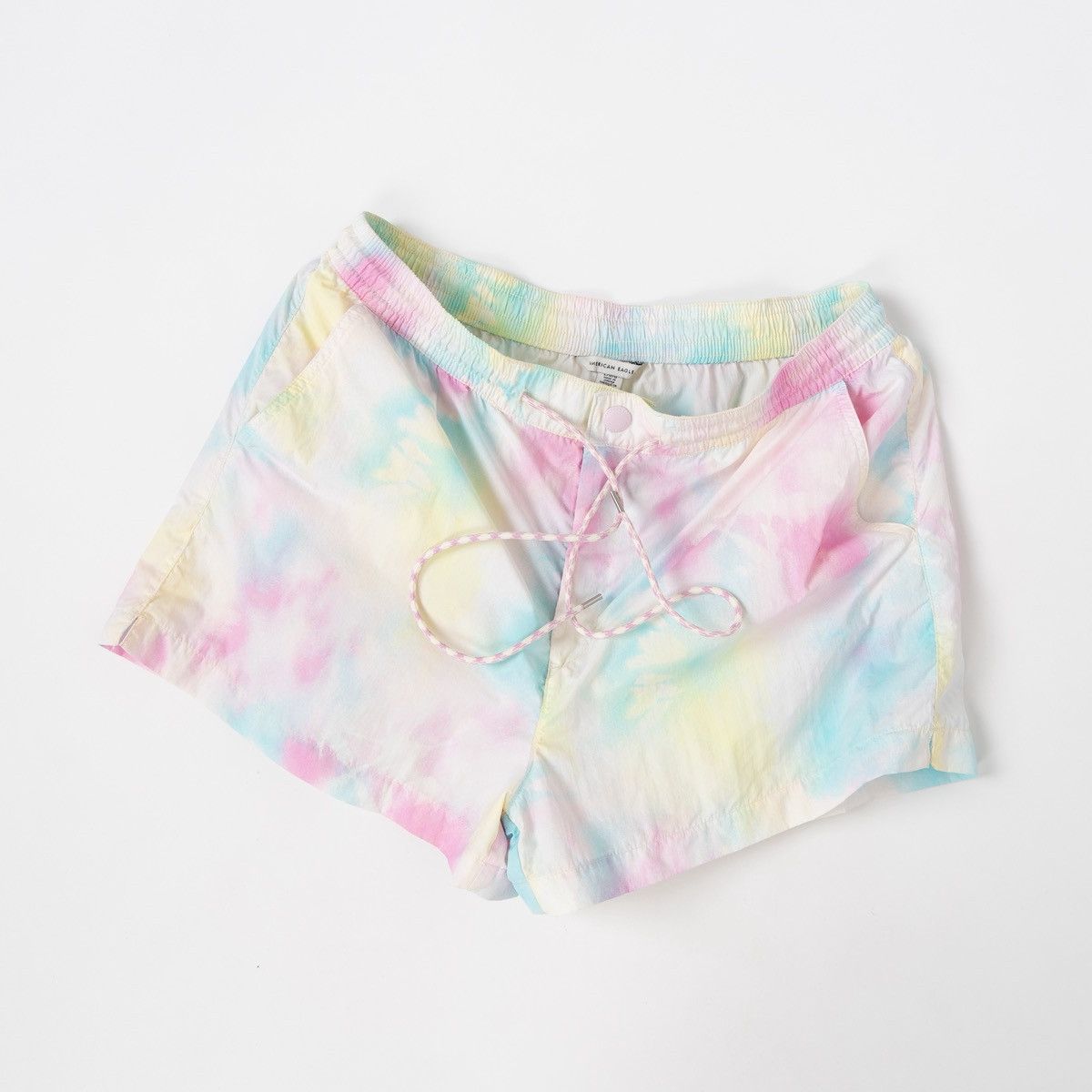 American Eagle Outfitters American Eagle Multicolor Tie Dye Nylon Shorts Pastel Beach Size US 34 / EU 50 - 1 Thumbnail