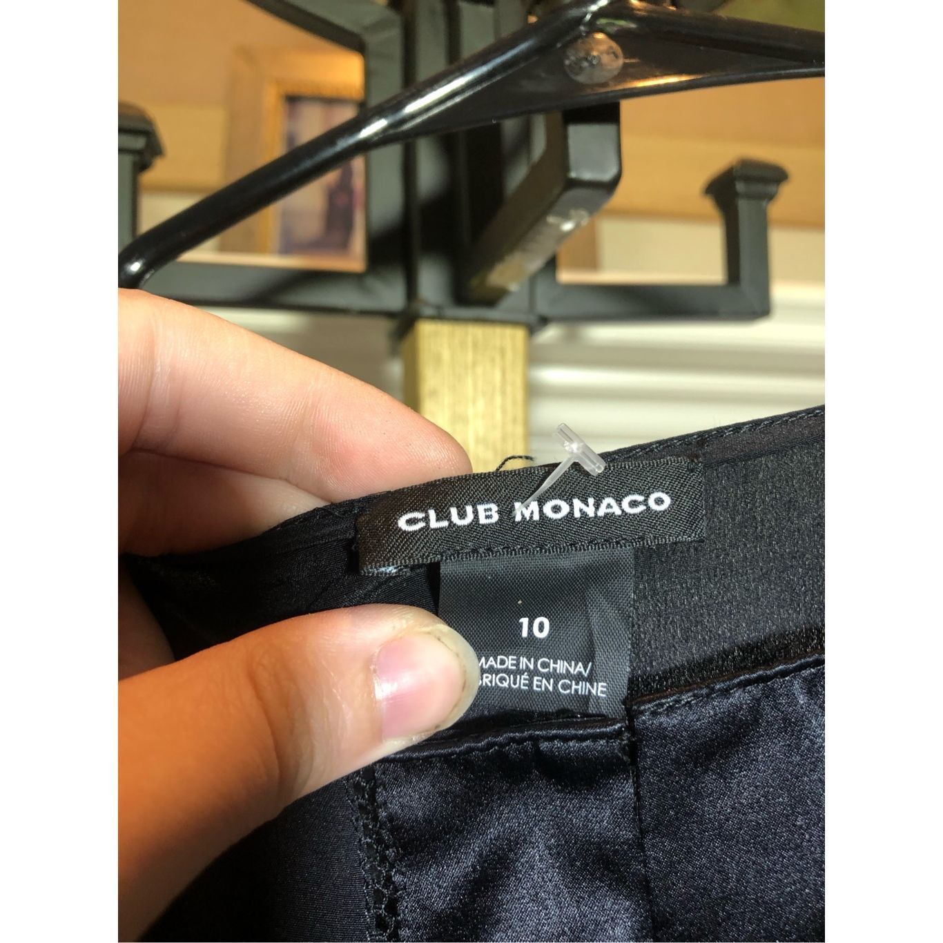 Club Monaco Club Monaco Women’s Black Elegant Silk Long Tank Dress Size Size L / US 10 / IT 46 - 4 Thumbnail