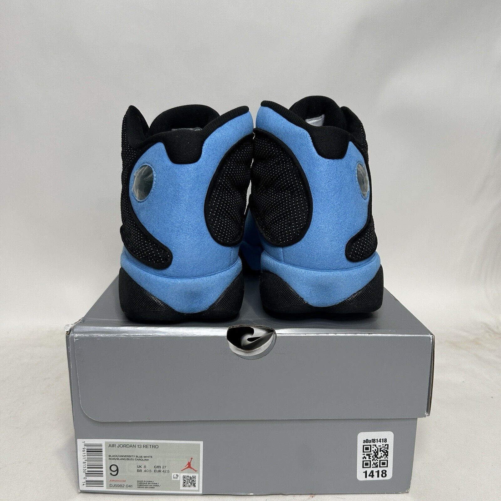 Jordan Brand Nike Shoes Air Jordan 13 Retro OG “University Blue/UNC” 2024 Size US 9 / EU 42 - 4 Thumbnail