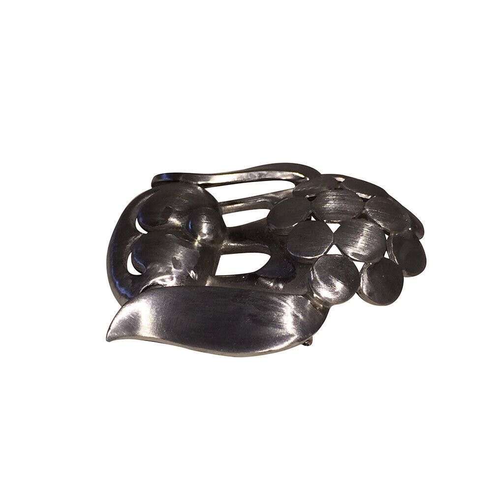 Pierre Cardin Pierre Cardin Runway Pewter Poodle Head Pin Size ONE SIZE - 4 Thumbnail