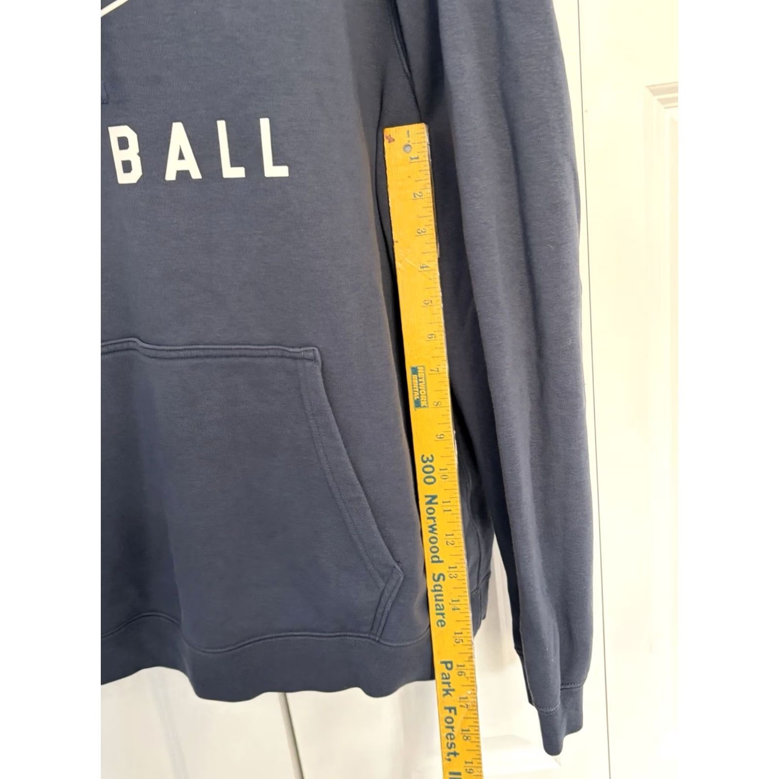 Nike Mens Nike Dri-Fit Football Hoodie L Blue Logo Hoodie Pockets Sports Mens Size US L / EU 52-54 / 3 - 4 Thumbnail