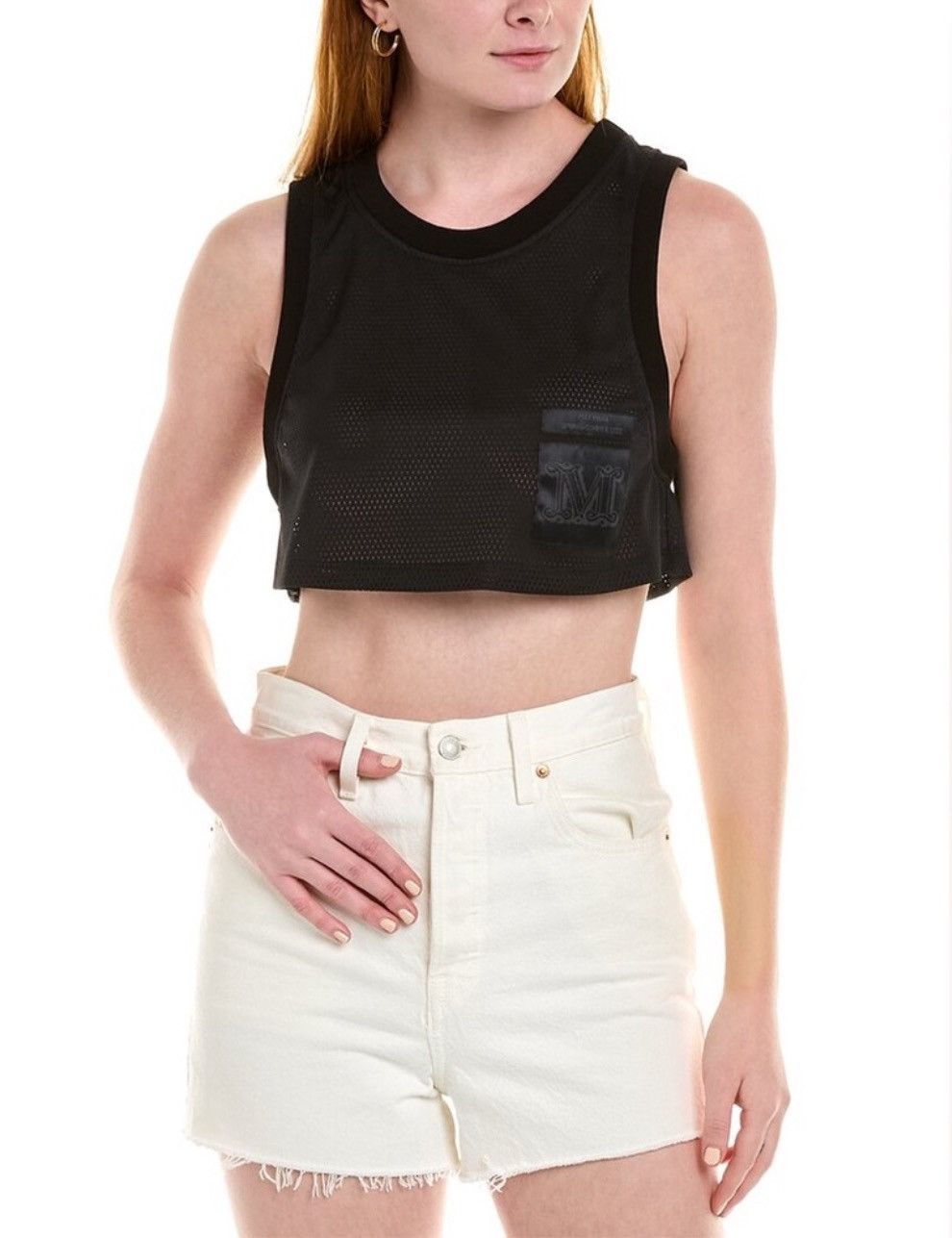 Max Mara Max Mara Sfilata Jersey Crop tank Size XL / US 12-14 / IT 48-50 - 1 Thumbnail