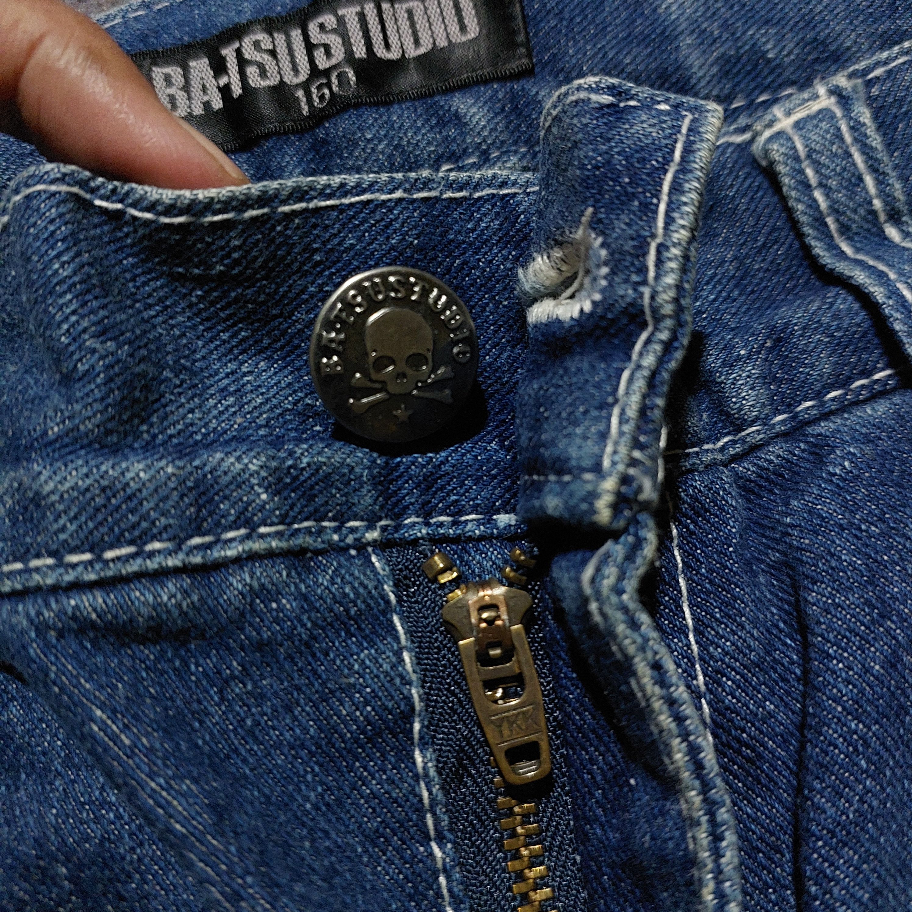 Japanese Brand BA-TSUSTUDIO navajo pocket wol blue jeans Size US 30 / EU 46 - 8 Thumbnail