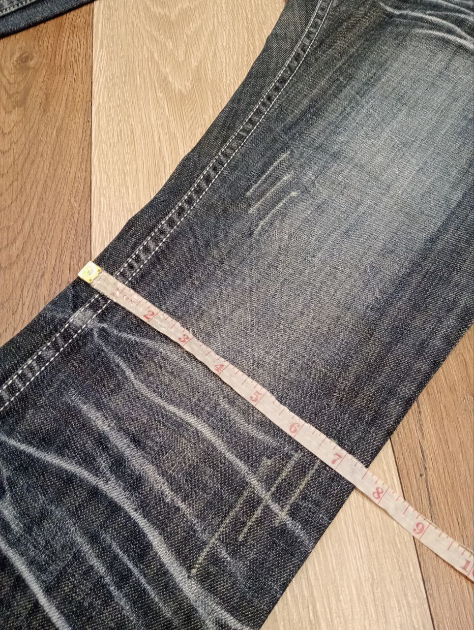 semanticdesign SEMANTIC DESIGN JAPAN BLUE WASHED FLARED DENIM PANTS Size US 30 / EU 46 - 19 Thumbnail