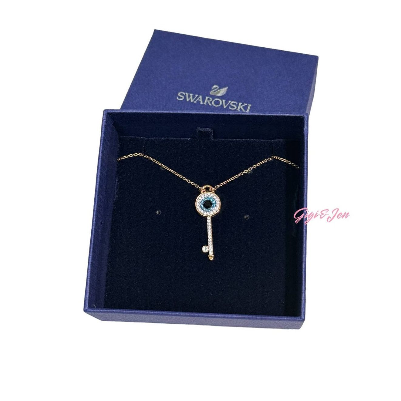 Swarovski Swarovski Symbolic pendant Evil eye and key new Size ONE SIZE - 5 Thumbnail