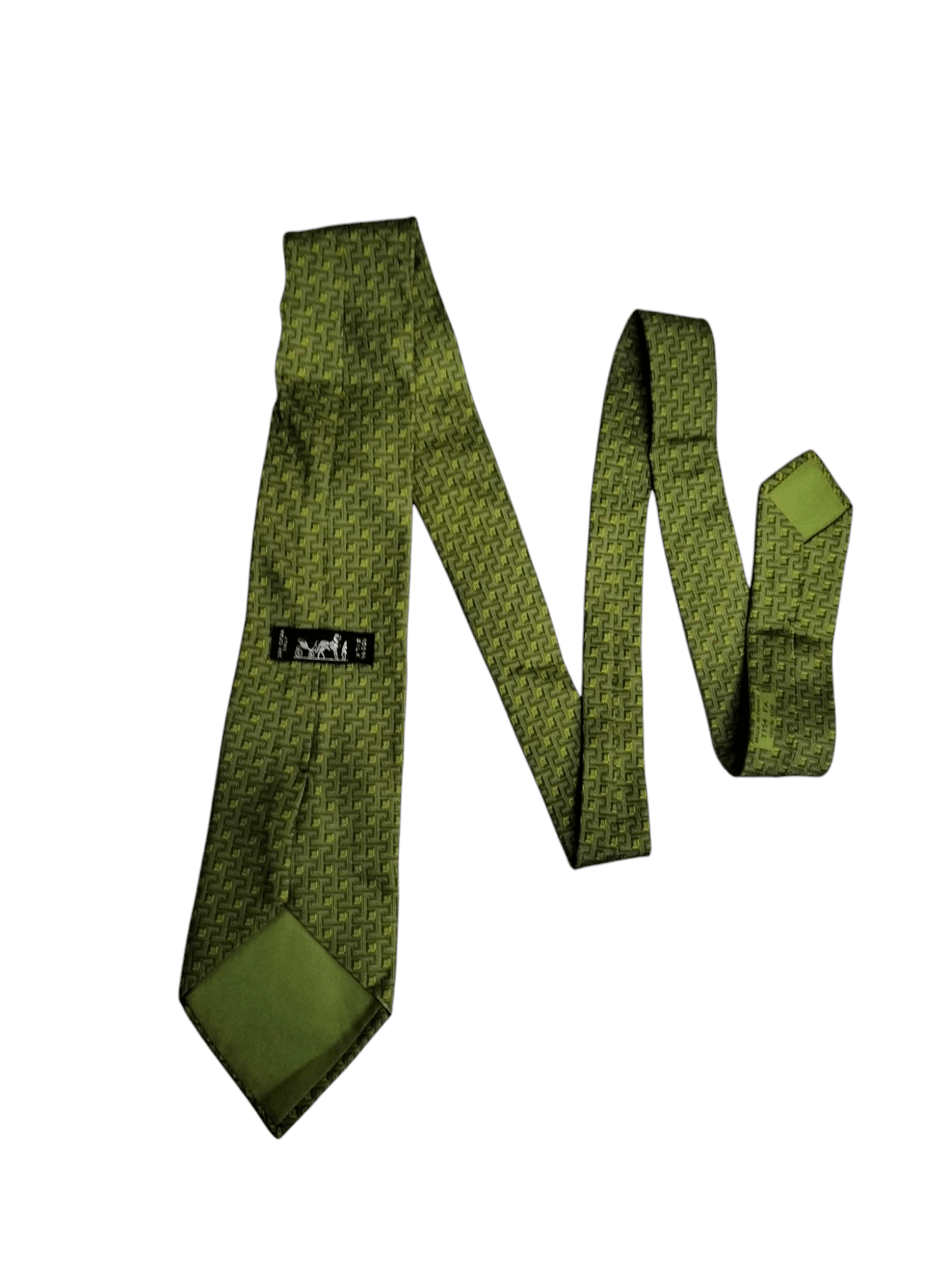 Hermes Hermes silk necktie Size ONE SIZE - 2 Thumbnail