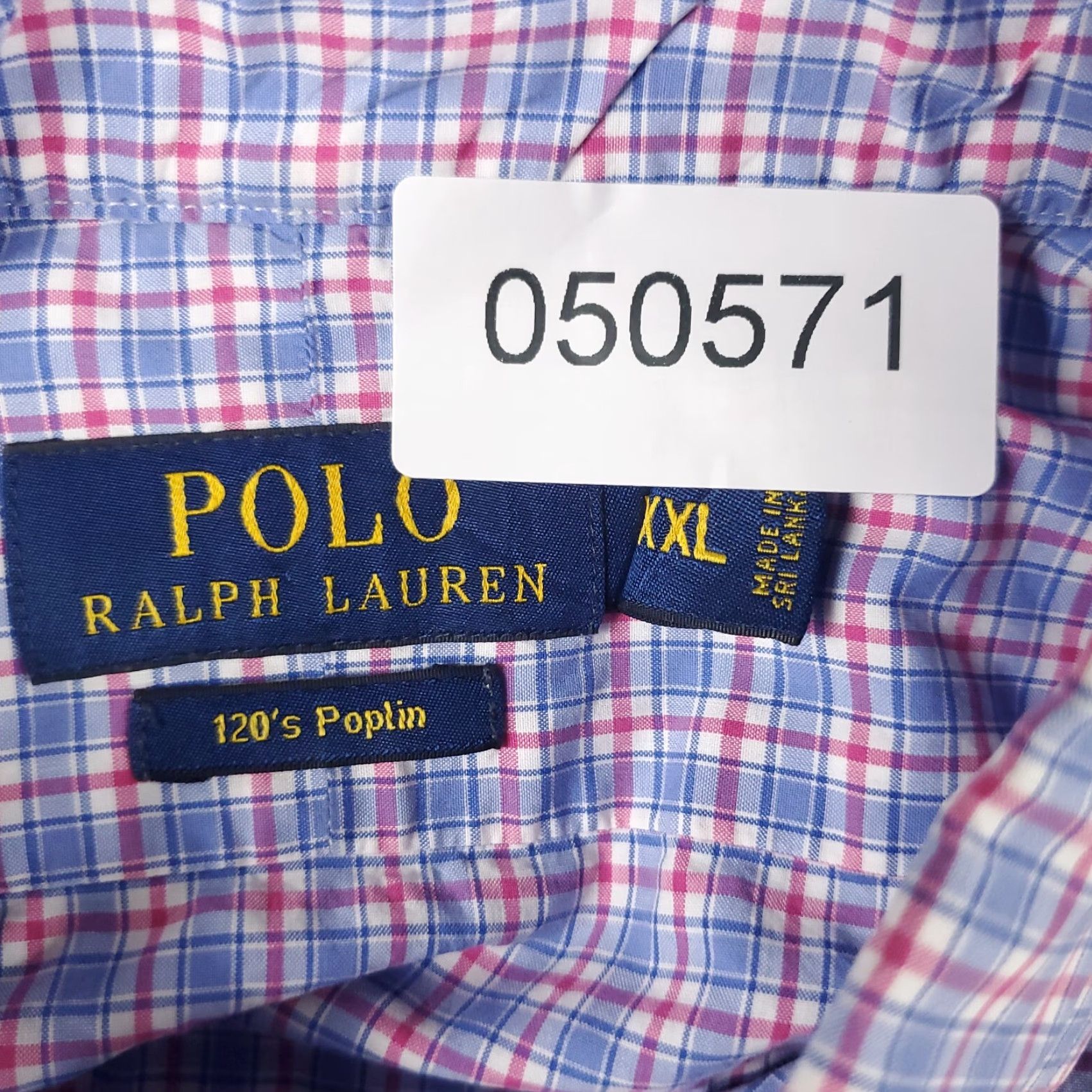 Ralph Lauren Ralph Lauren Button-Up Shirt Mens 2XL Red Blue Plaid Long Sleeve Casual Modern Preppy Size US XXL / EU 58 / 5 - 7 Thumbnail