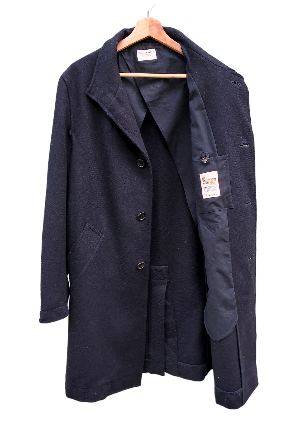 Nudie Jeans Nudie Jeans Wool Long Jacket Size US M / EU 48-50 / 2 - 1 Thumbnail