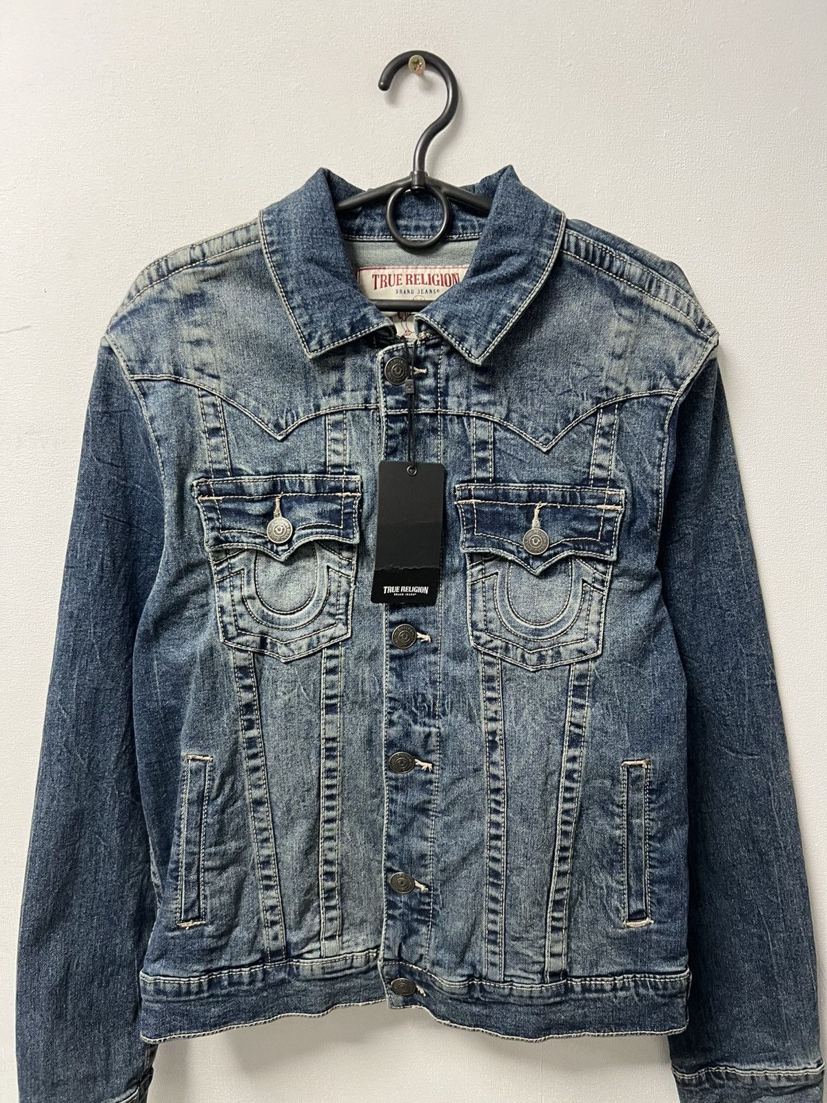 True Religion Vintage True Religion Jean Jacket Chief Keef Size US S / EU 44-46 / 1 - 1 Thumbnail