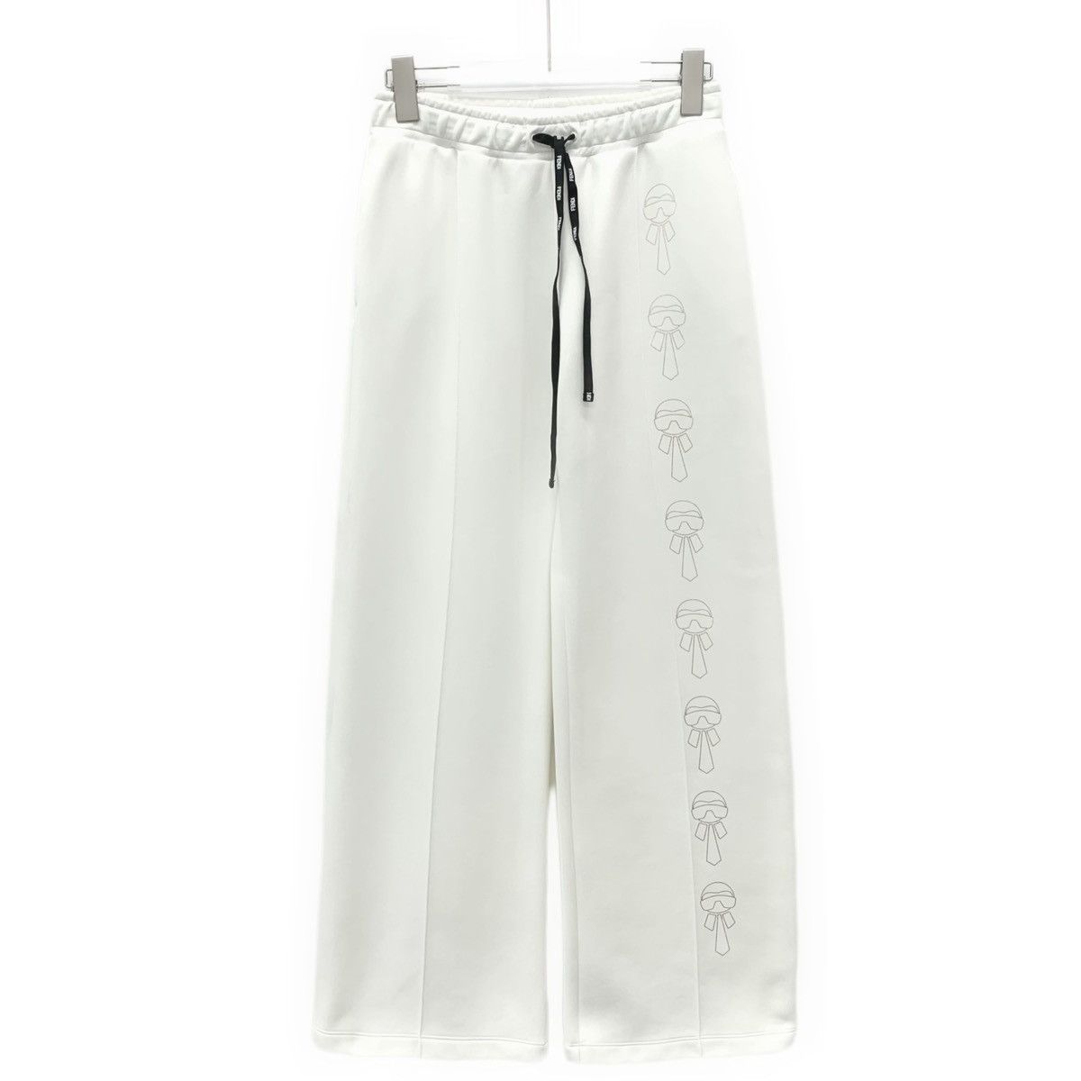 Fendi Fendi Karl Lagerfeld Printed Casual Wide-leg Pants K26WX Size 26" / US 2 / IT 38 - 1 Thumbnail