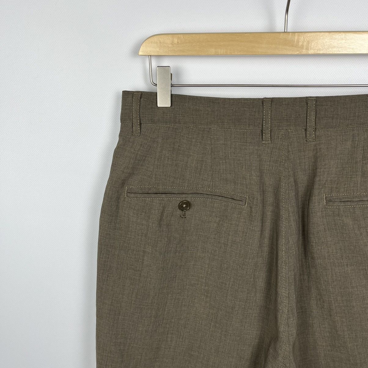Beams Japan Beams Japan Khaki Bermuda Shorts Size US 30 / EU 46 - 17 Thumbnail