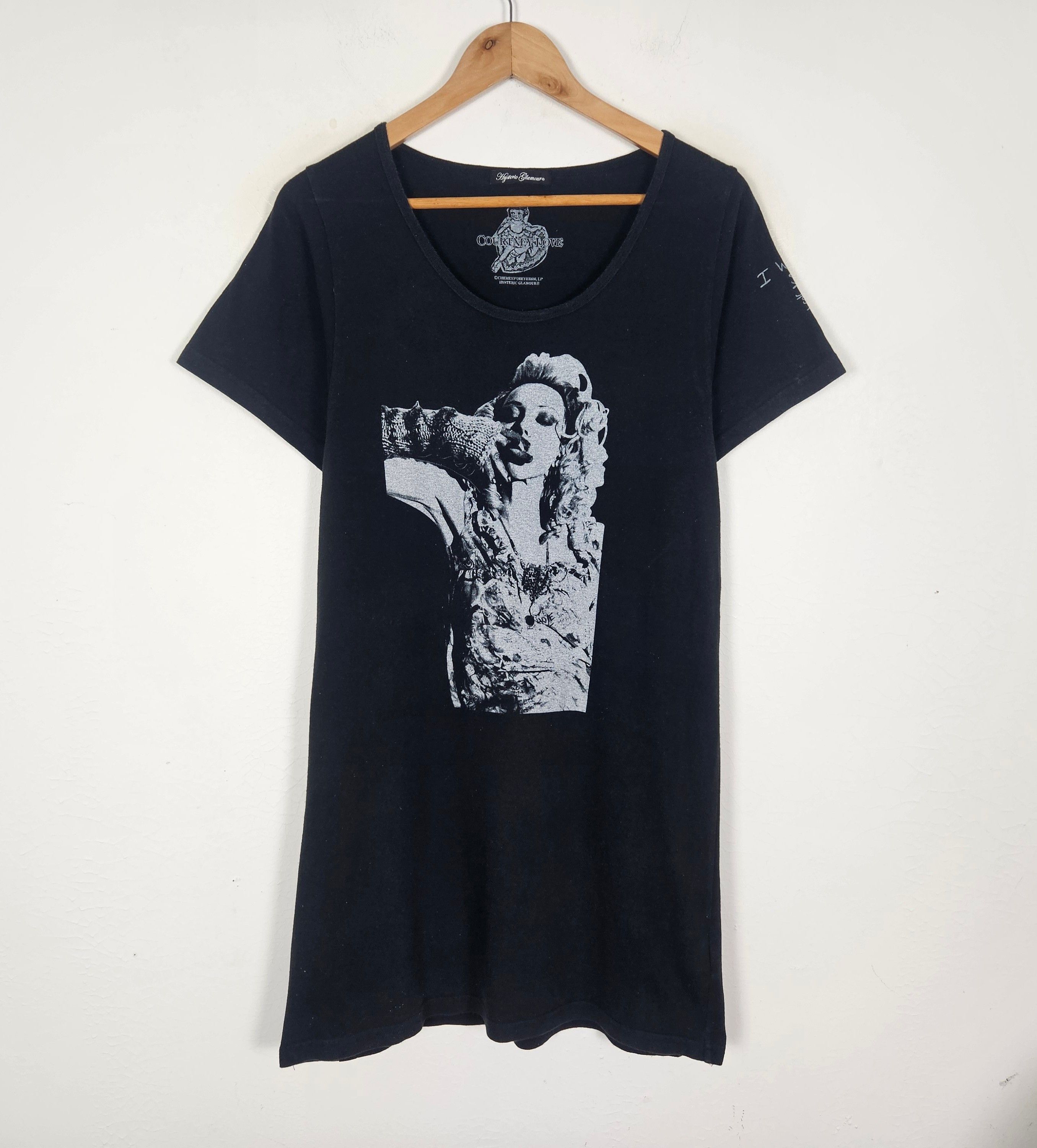 Hysteric Glamour Hysteric Glamour Courtney Love Hole I Will be Swan shirt Size S / US 4 / IT 40 - 3 Thumbnail