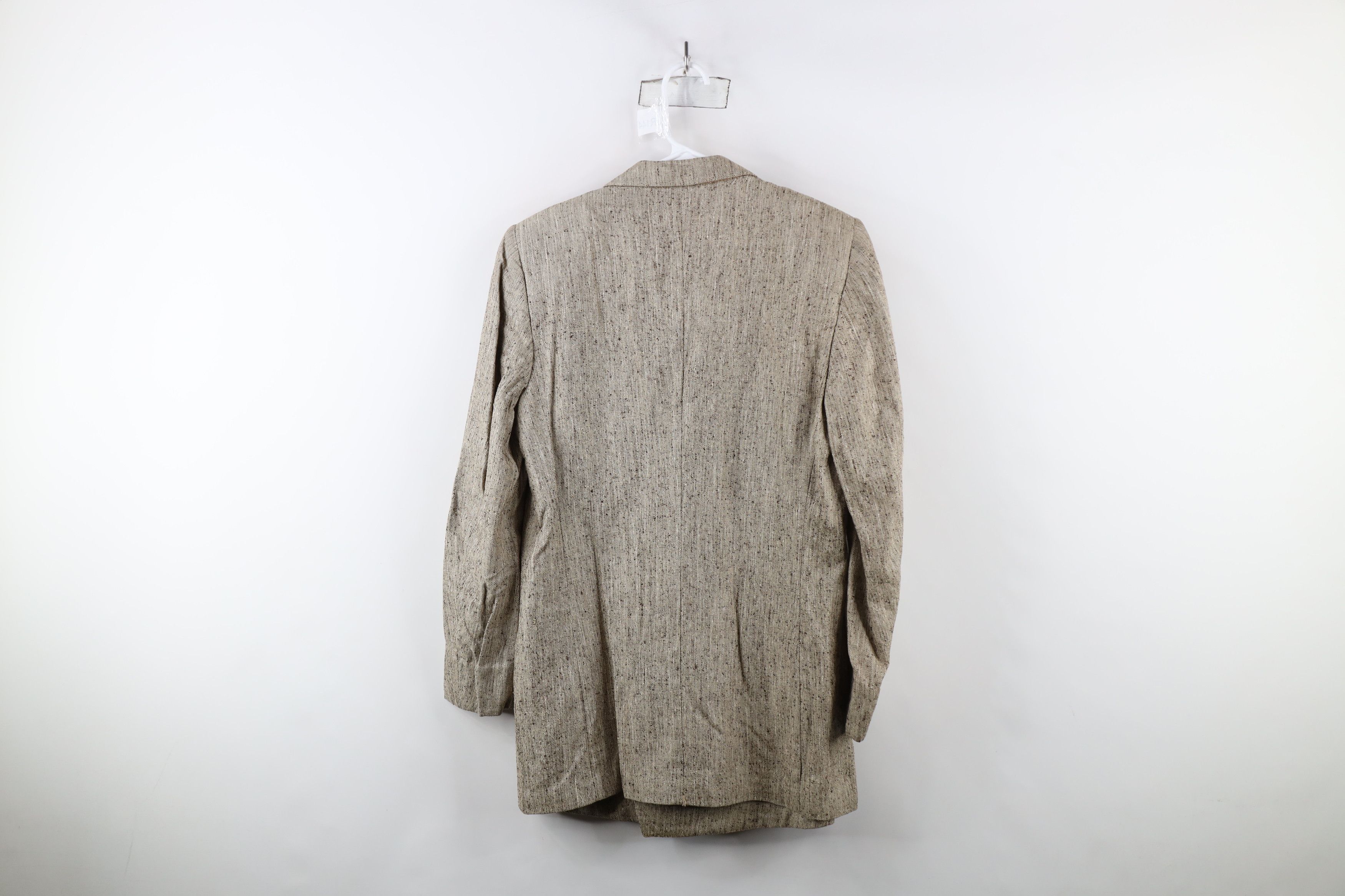 Vintage Vintage 60s 70s Rockabilly Wool Tweed Blazer Suit Jacket USA Size US L / EU 52-54 / 3 - 13 Thumbnail