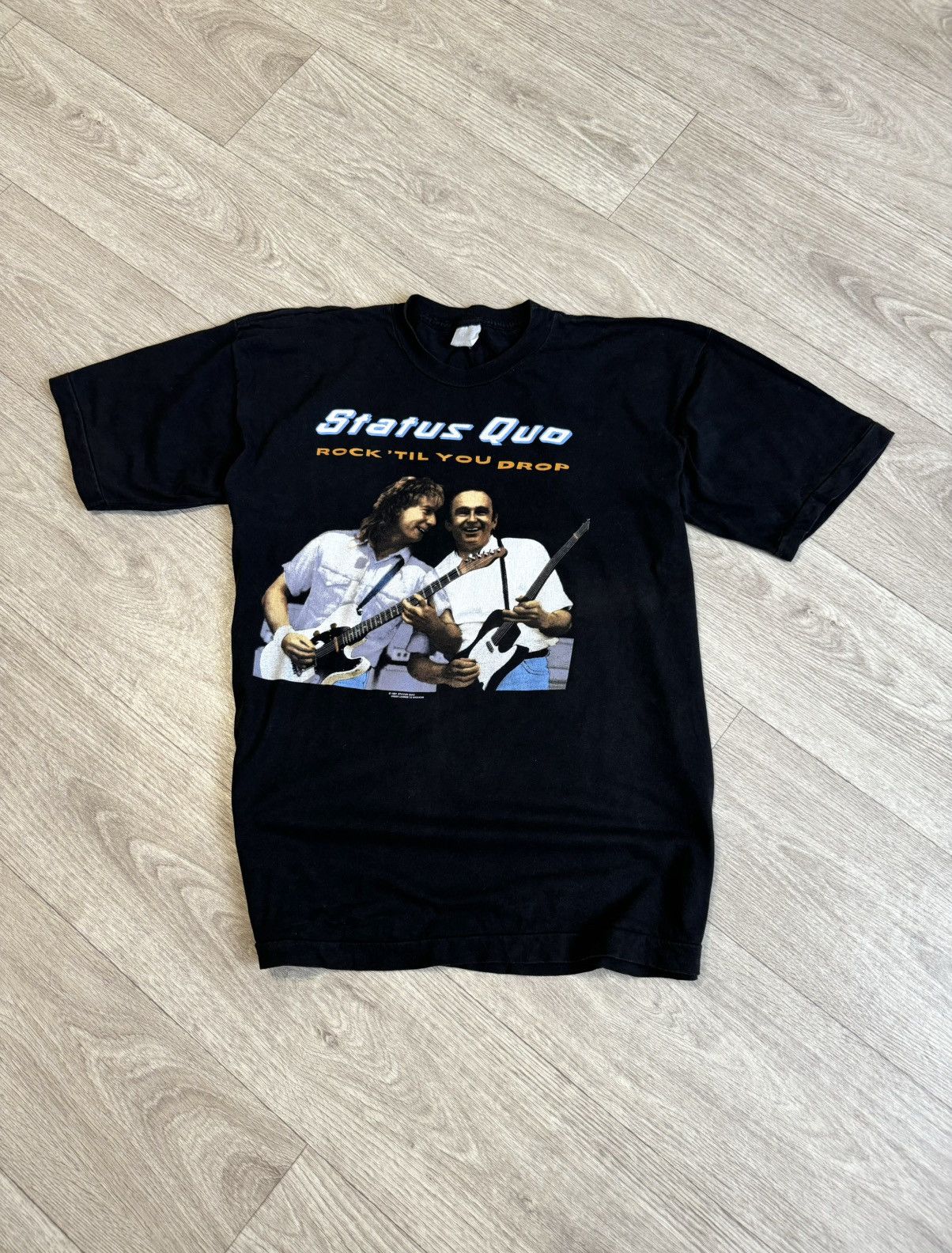 Band Tees 🔷Vintage Status Quo 1991 T-shirt🔷 Size US XL / EU 56 / 4 - 1 Thumbnail
