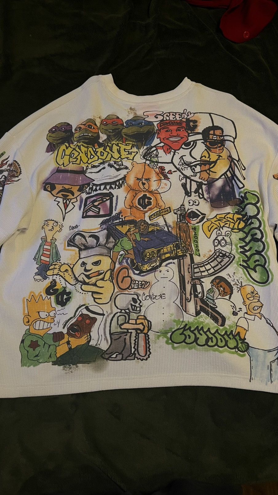 Condone or die x Greedy unit Collab long sleeve