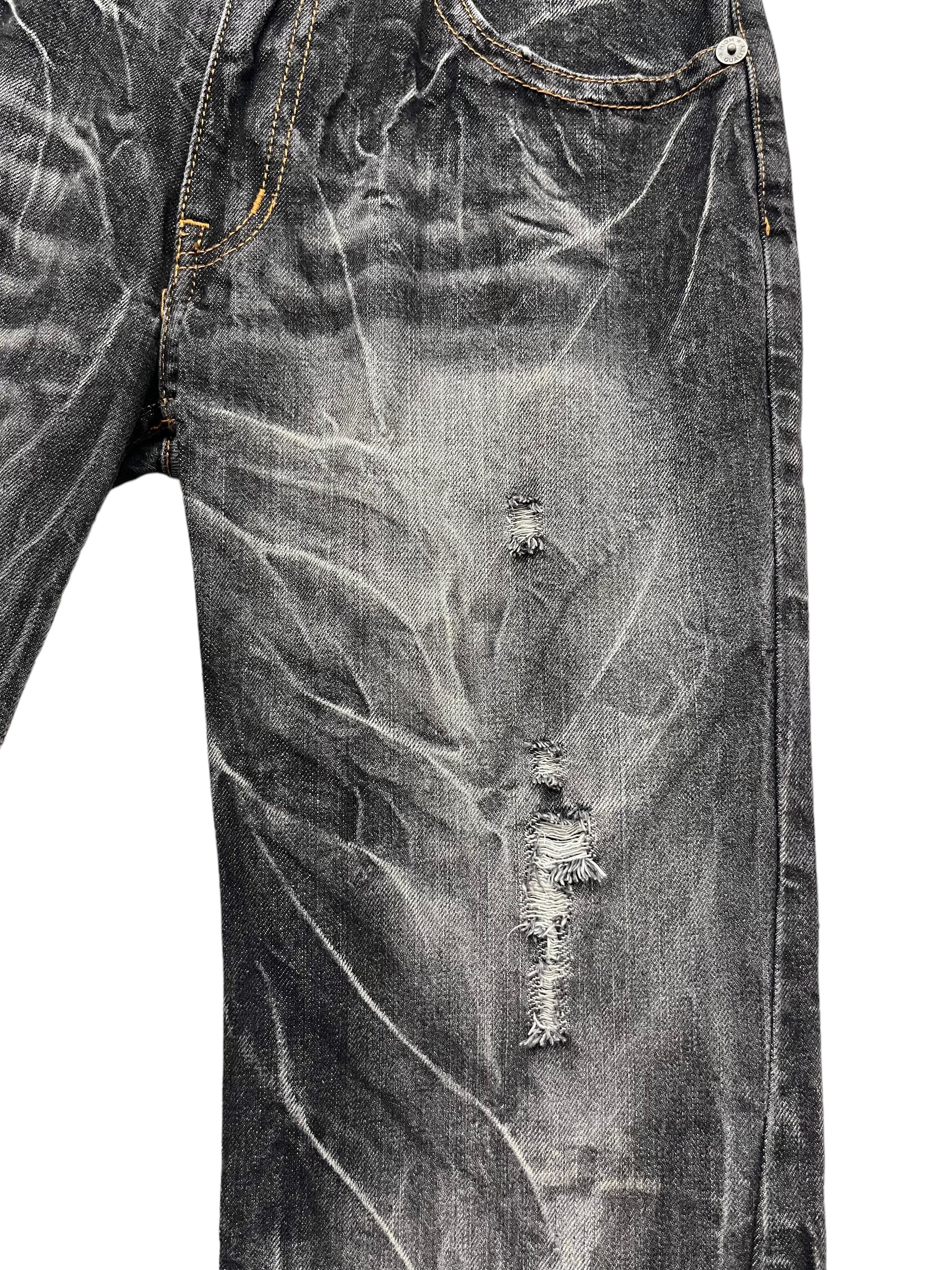 Artful Dodger 🔥FYE FLARE🔥ANTFUI Punk Clawmark Whisker Luxury Denim Japan Size US 31 - 9 Thumbnail