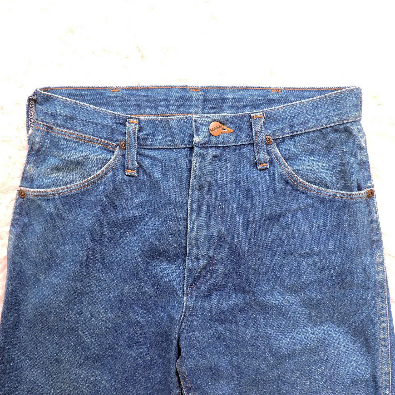 Wrangler MAVERICK 44MWZ DENIM LONG PANTS Size US 30 / EU 46 - 2 Thumbnail
