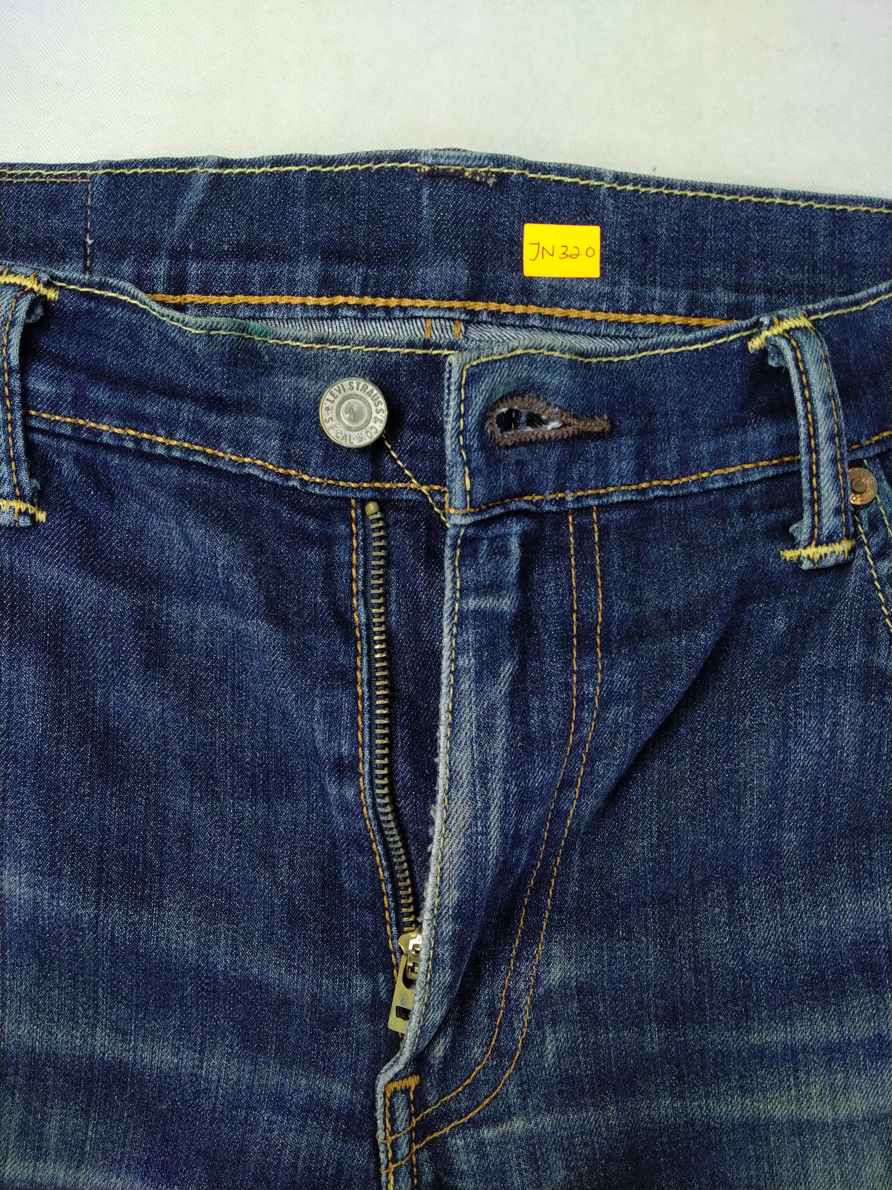 Levi's Levi's 502 Distressed 35x30.5 Denim -JN320 Size US 35 - 16 Thumbnail