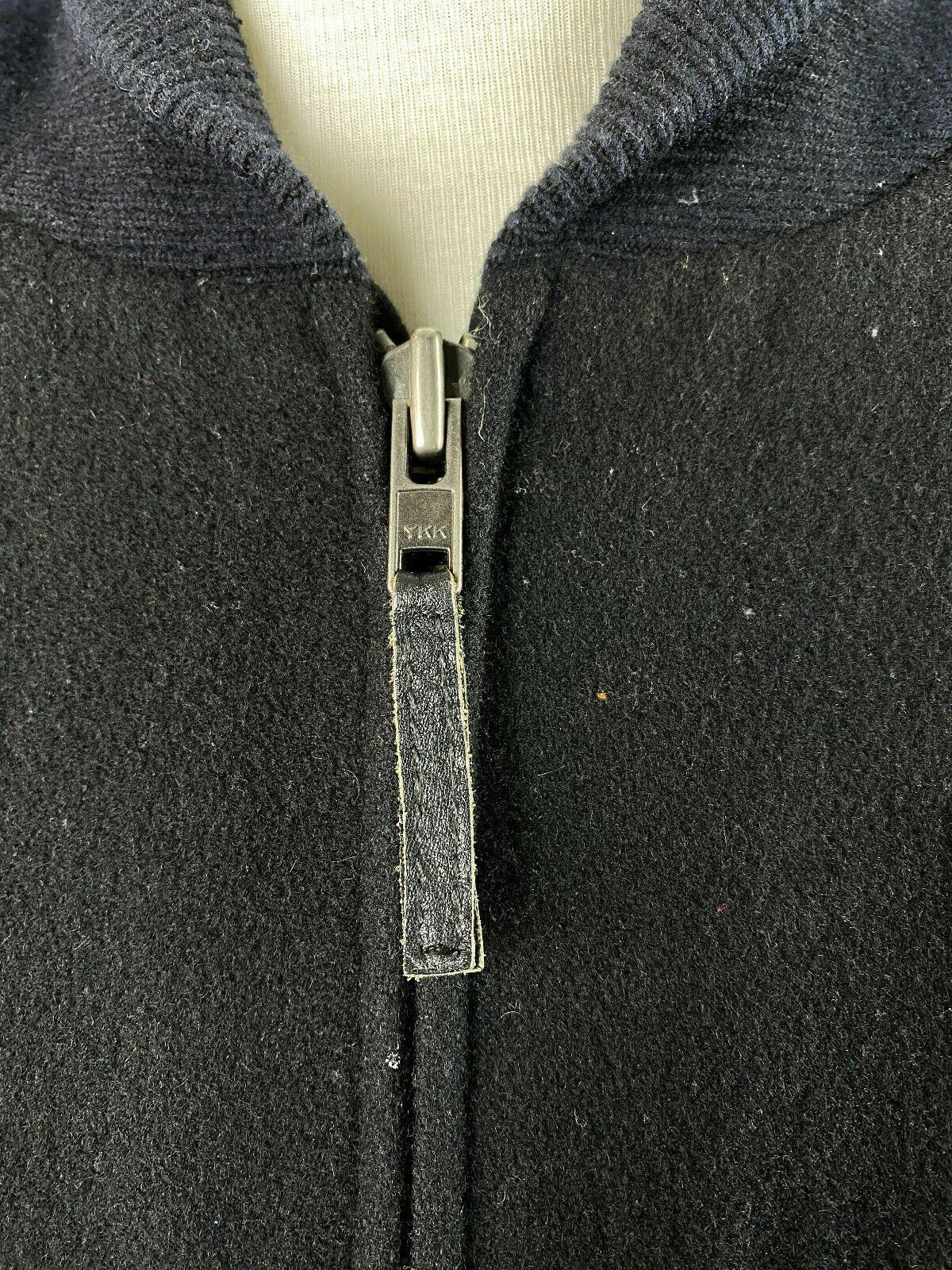 Edwin Edwin Baseball Jacket Black Wool Leather Sleeves Size XL Size US XL / EU 56 / 4 - 4 Thumbnail
