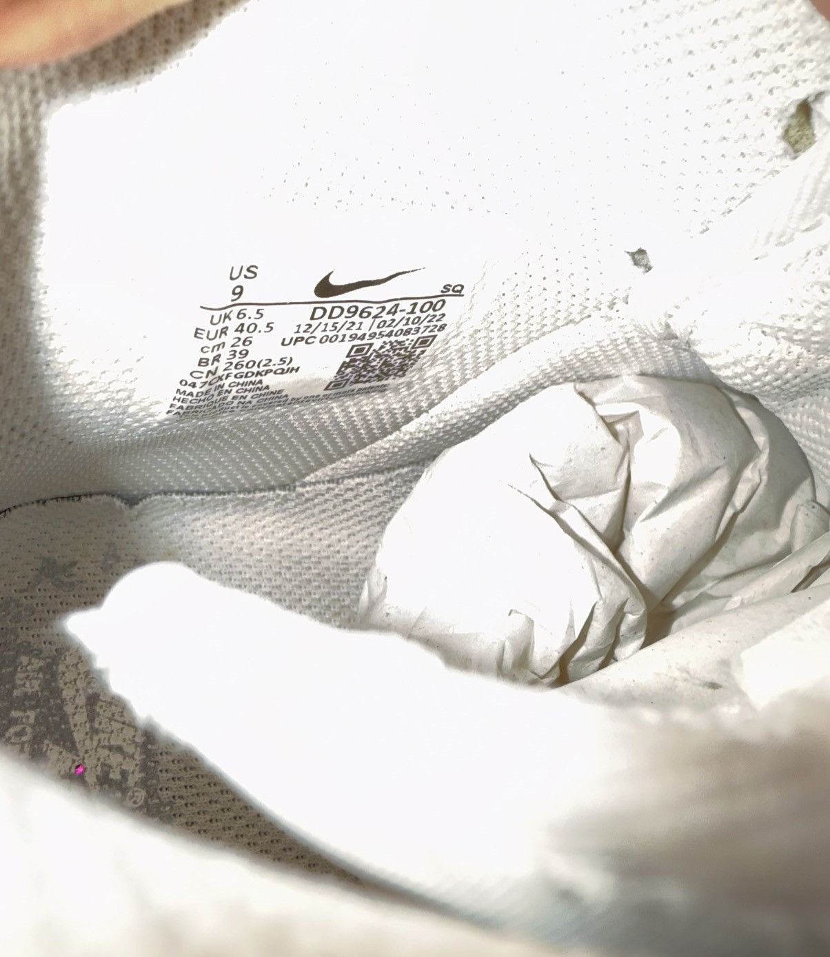Nike White Nike Air Force 1 Mid Size US 8.5 / EU 41-42 - 8 Thumbnail