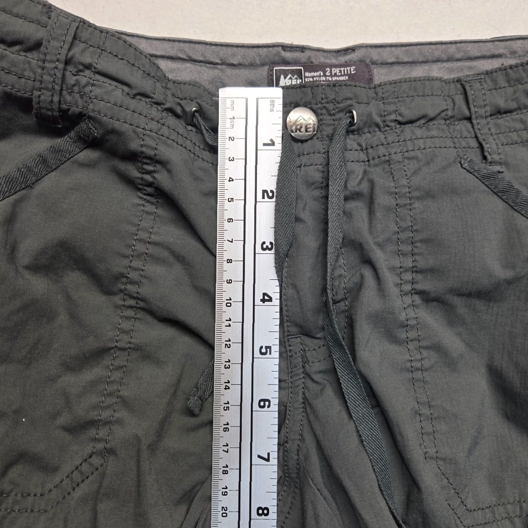 Vintage VINTAGE REI Co-Op Hiking Pants Adult Women's Size 2 Petite Gray Water Resistant Stretch Quick Dry Size 26" / US 2 / IT 38 - 5 Thumbnail