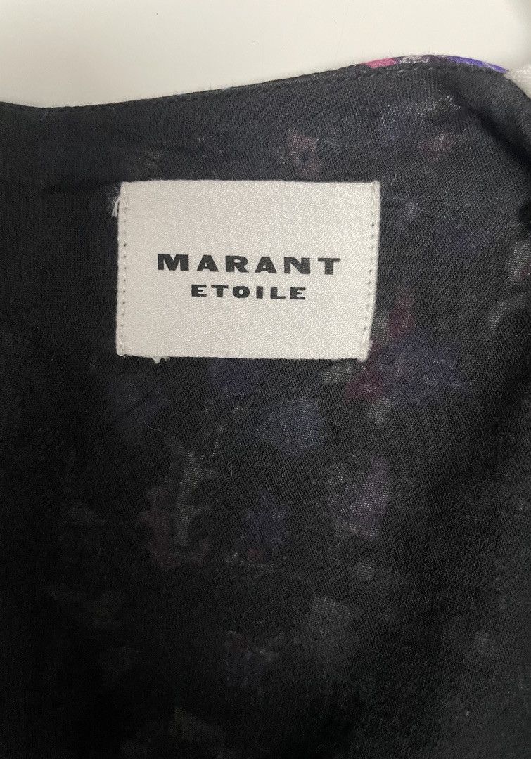 Isabel Marant Etoile ISABEL MARANT ETOILE Galaror Puff-Sleeve Top Size XS / US 0-2 / IT 36-38 - 5 Thumbnail