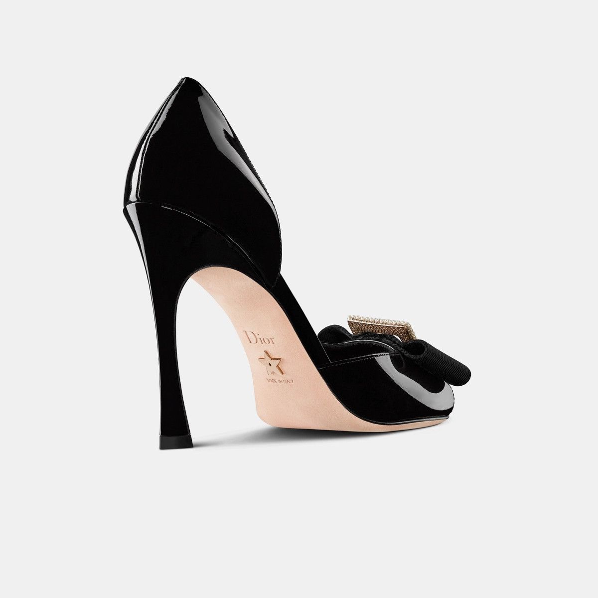 Dior o1bcso1str0225 Idylle Pump in Black Size US 10 / IT 40 - 3 Thumbnail