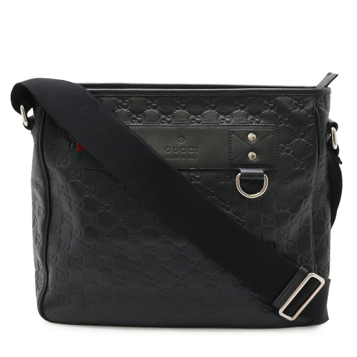 Gucci Gucci Gucci GG Rubber Coated Leather Shoulder Bag Plastic / Synthetic Shoulder Bag 322080 DUTY FREE for USA Size ONE SIZE - 1 Thumbnail