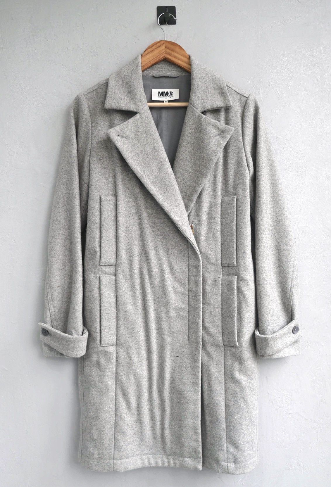 Maison Margiela MM6 Zip-Up Chester Coat Size US M / EU 48-50 / 2 - 1 Thumbnail