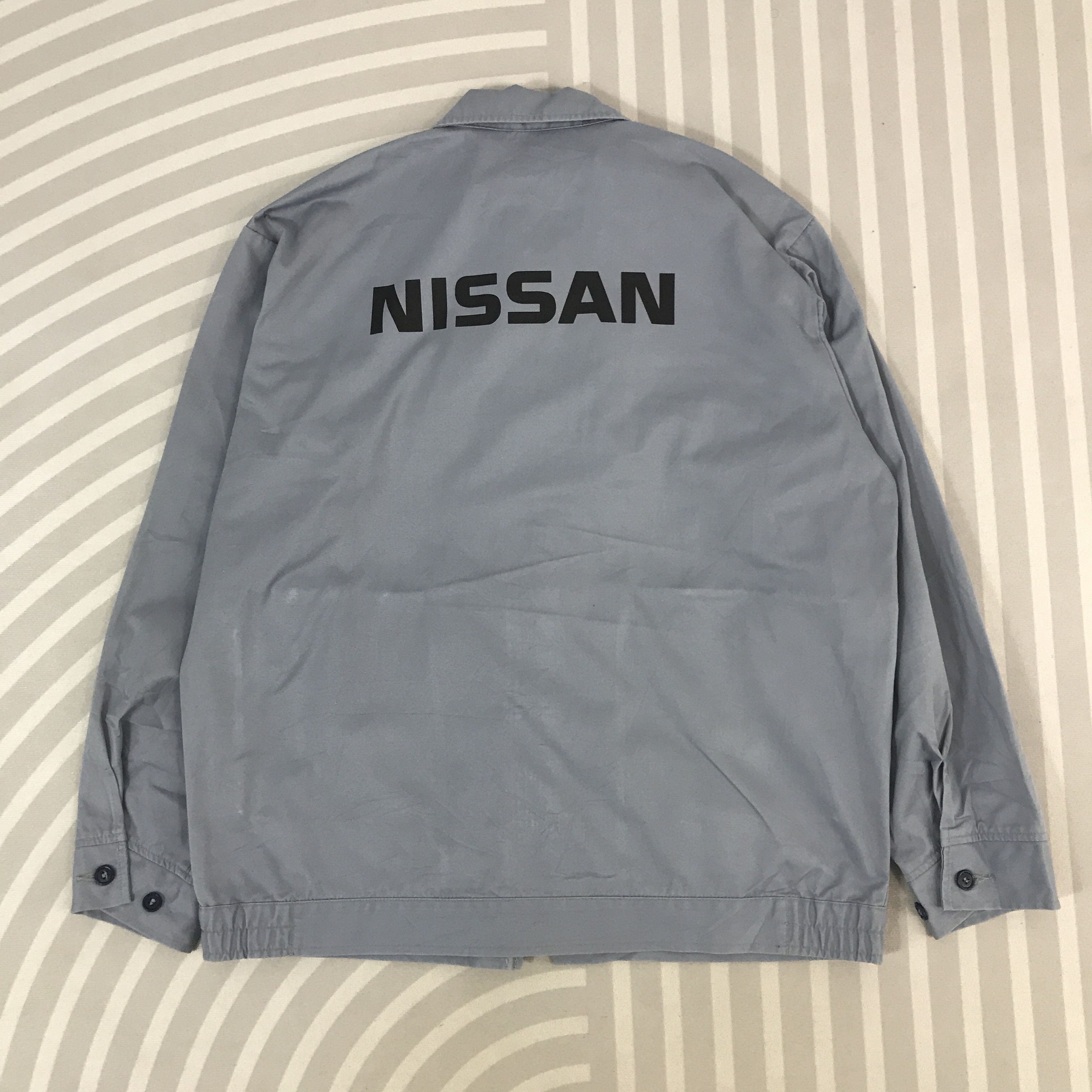 Japanese Brand × Vintage Vintage Nissan Racing Japan motorsports custom Jacket Size US L / EU 52-54 / 3 - 1 Thumbnail