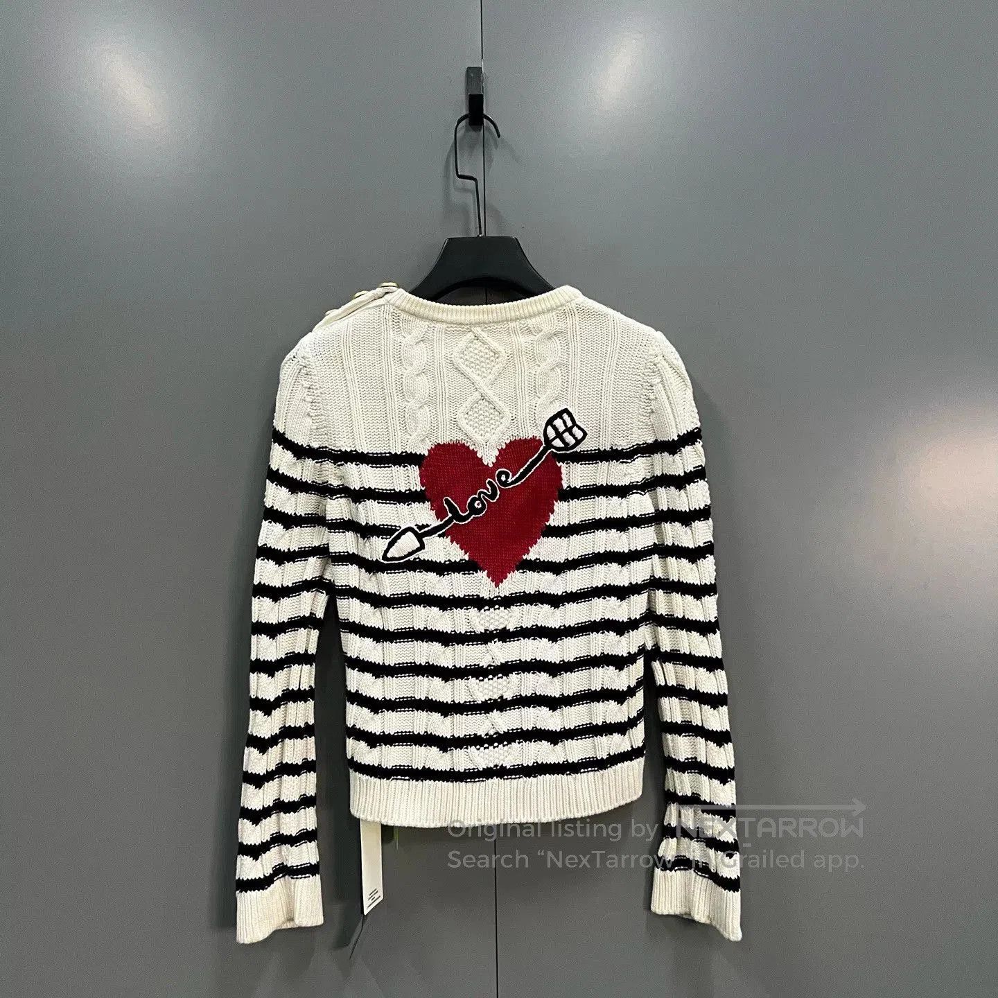 Other striped heart sweater by valentino. Size XS / US 0-2 / IT 36-38 - 2 Thumbnail