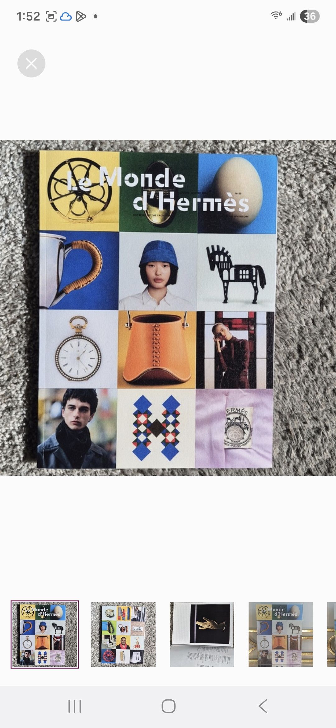 Other Hermès Le Monde d'Hermès Magazine-Autumn/Winter 24 Size ONE SIZE - 1 Thumbnail
