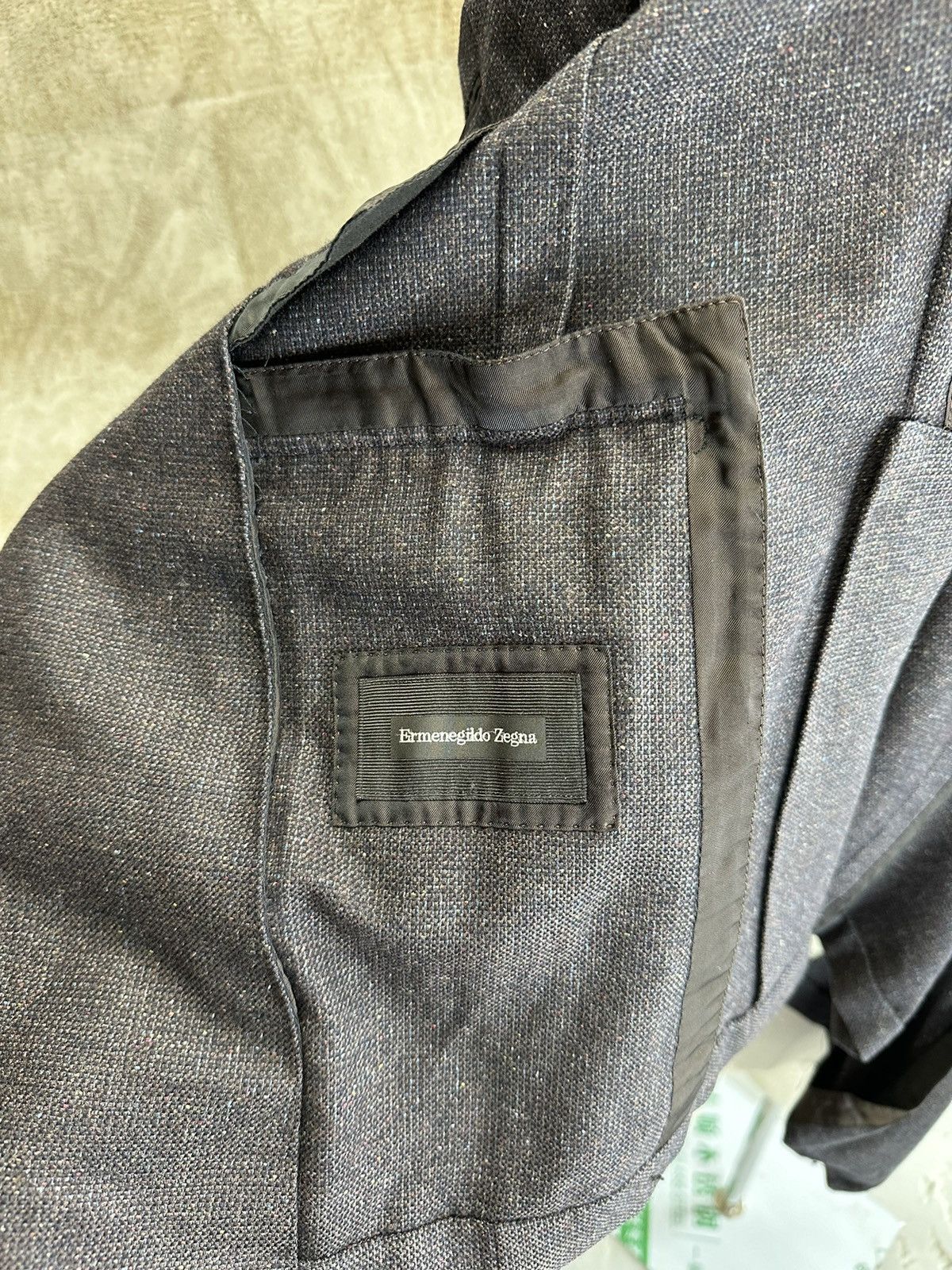 Ermenegildo Zegna Ermenegildo Zegna Wool Blazer Size 54R - 4 Thumbnail