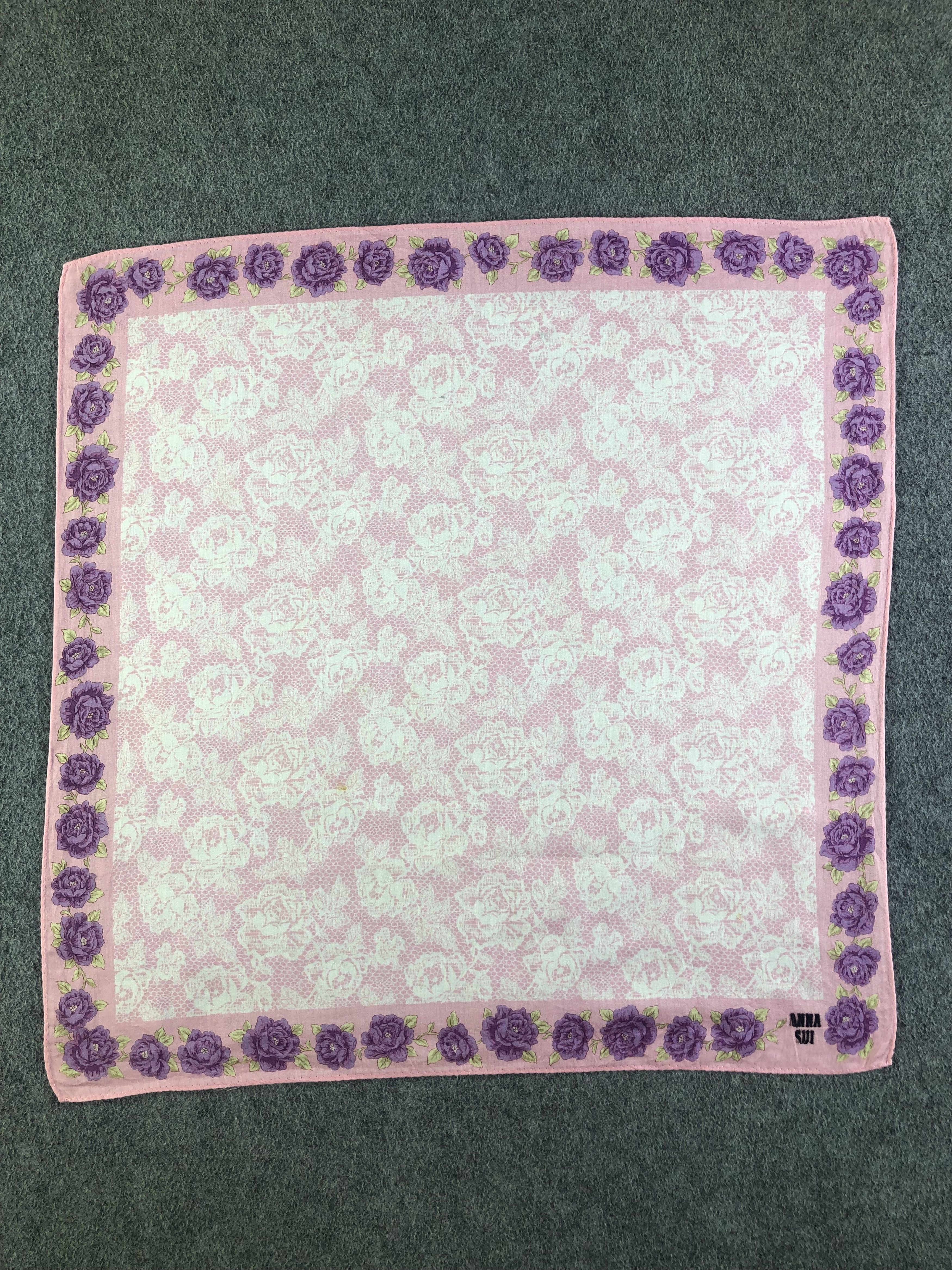 Anna Sui Anna Sui Handkerchief / Bandana / Neckerchief C439 Size ONE SIZE - 3 Thumbnail