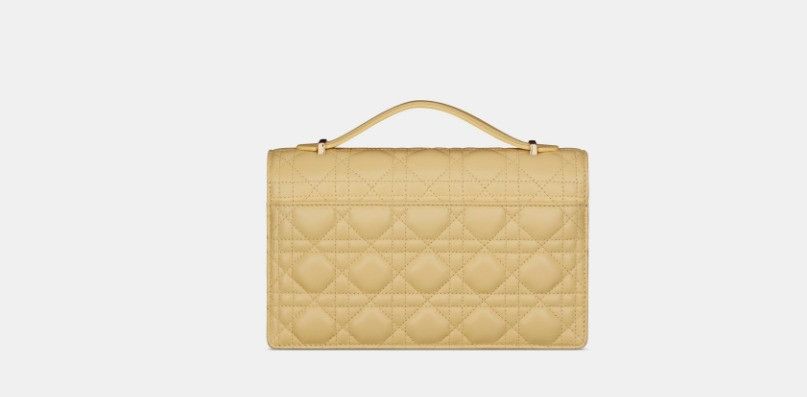 Dior o1w1db11124 Size: OS / Top Handle Bag in Pastel Yellow Size ONE SIZE - 5 Thumbnail
