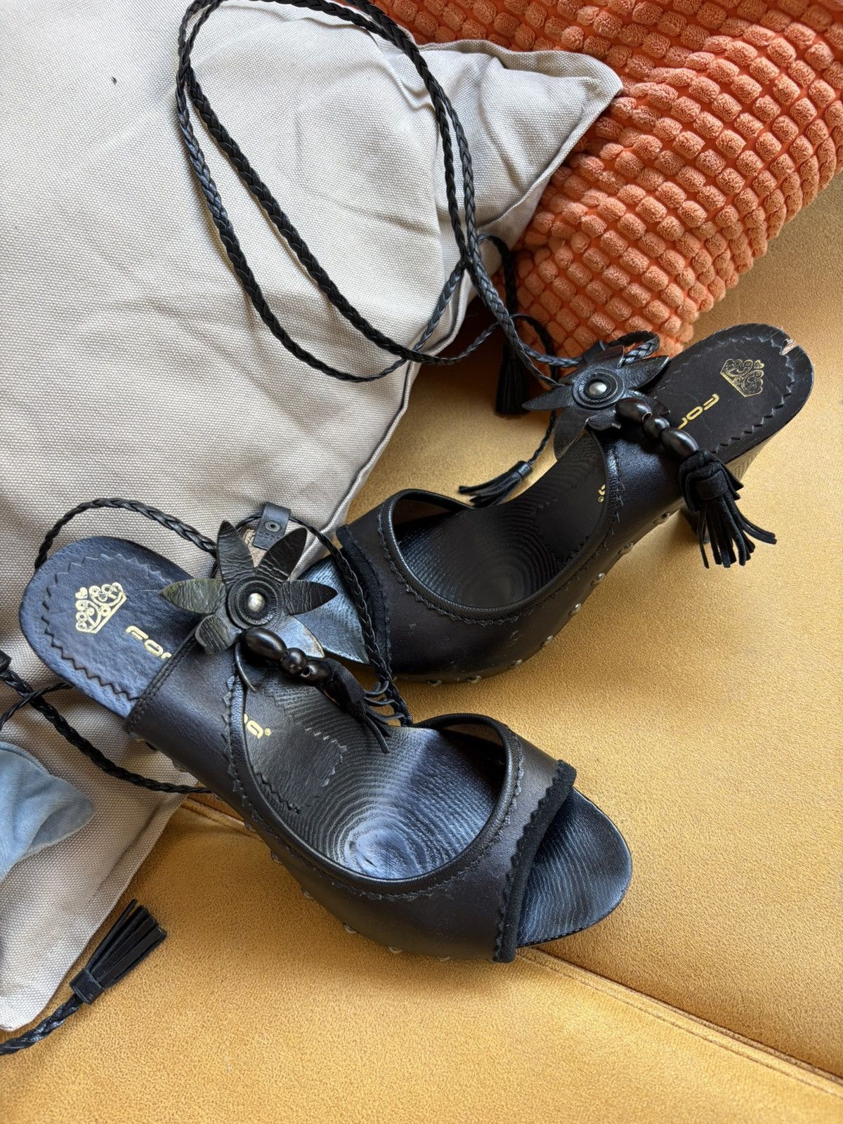 Vintage Fornarina heels Size US 6 / IT 36 - 13 Thumbnail
