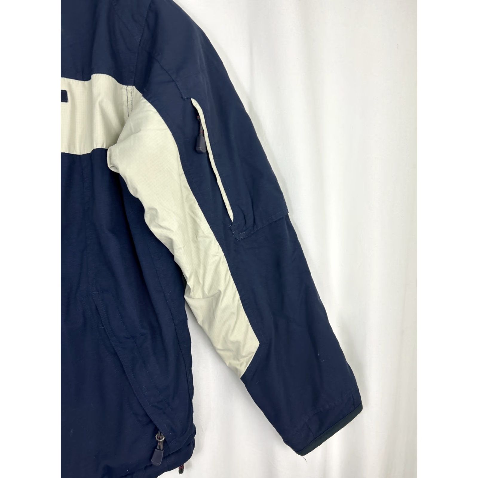 Abercrombie & Fitch VINTAGE Abercrombie & Fitch Men Small Blue Fleece Lined Coat Jacket Reversible Blue Gray Windbreaker Size US S / EU 44-46 / 1 - 5 Thumbnail